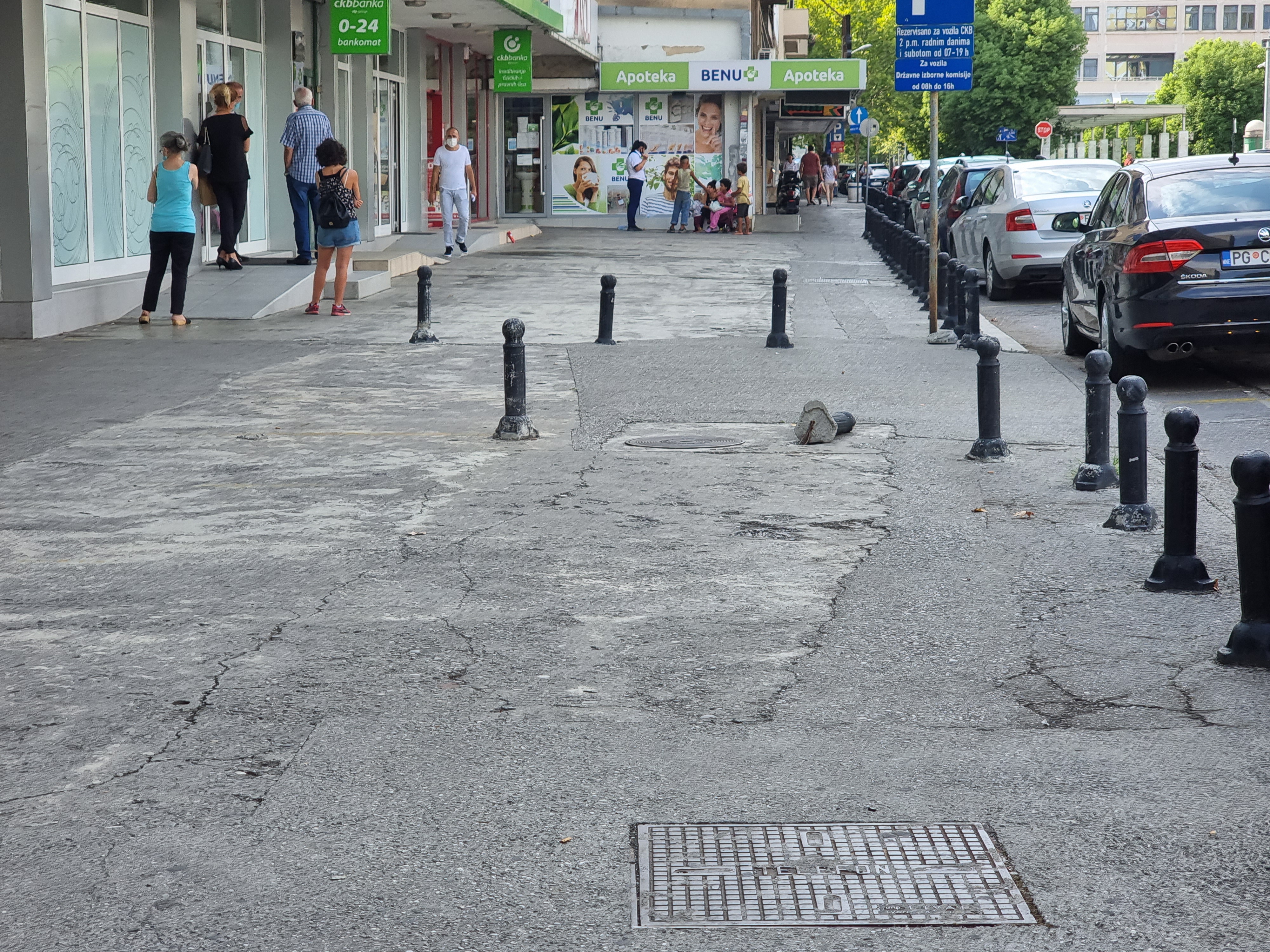 Počinju radovi na sanaciji trotoarskih površina u centru grada