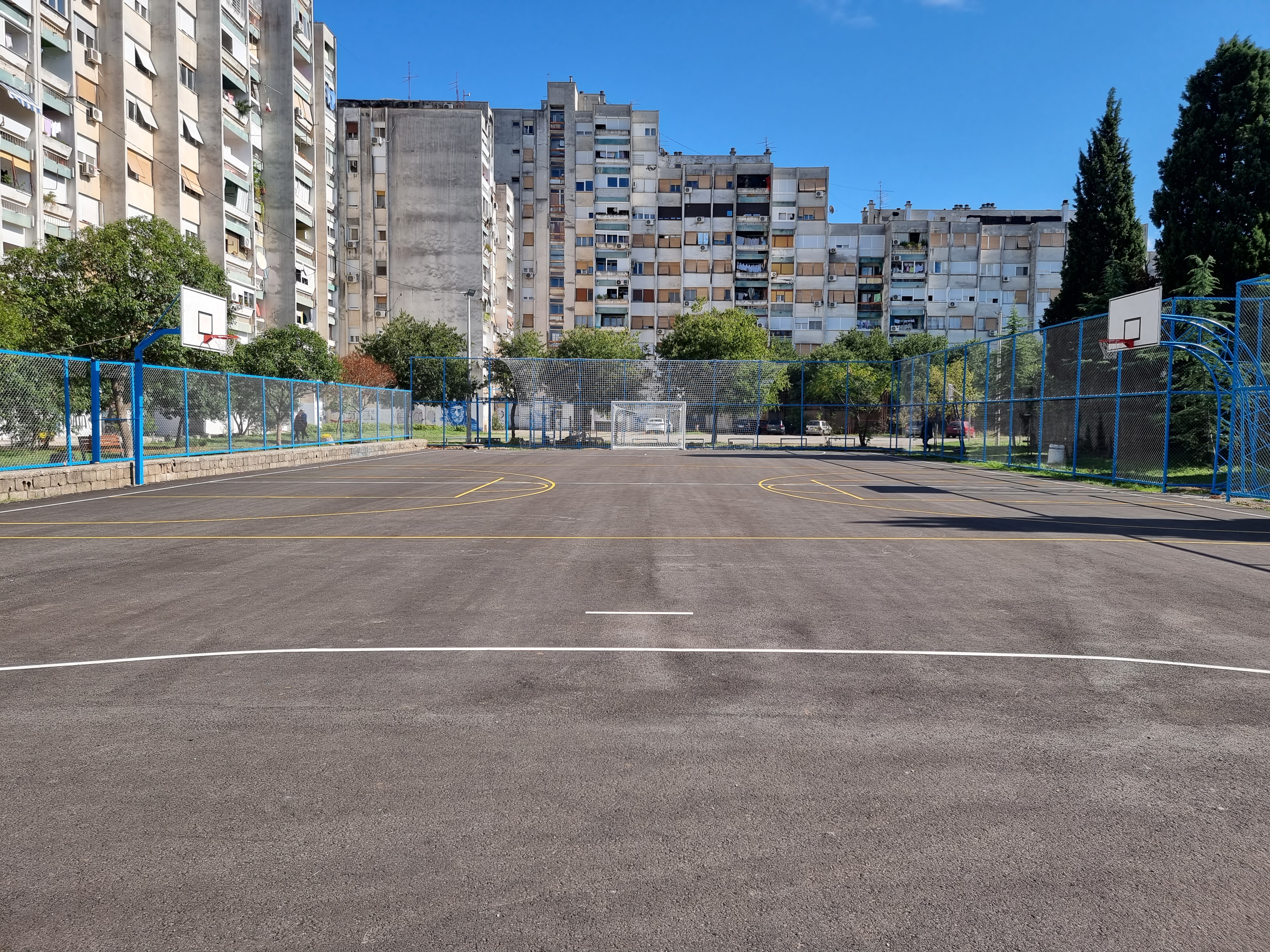 Kultni poligon iza zgrade Baston u potpunosti rekonstruisan