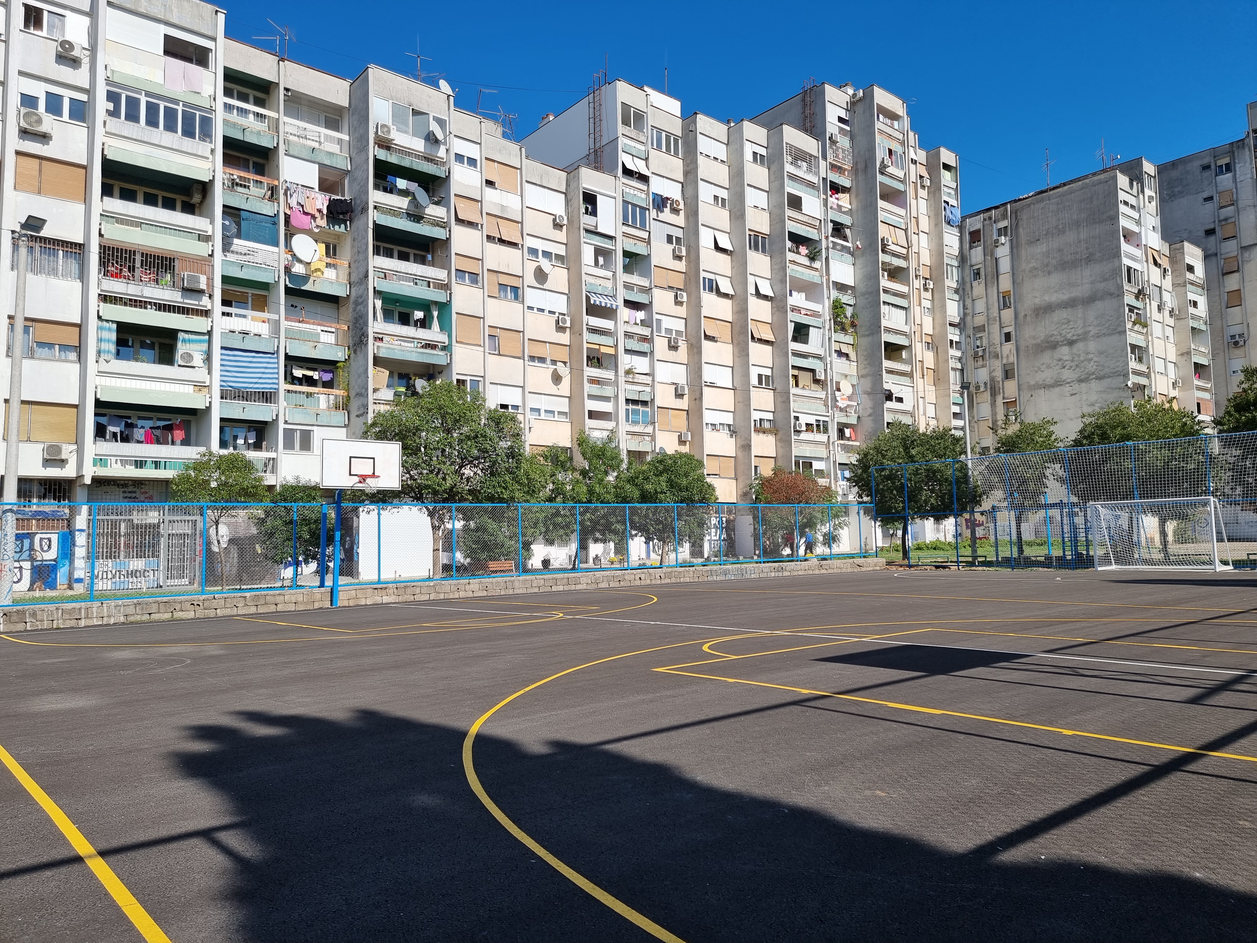 Kultni poligon iza zgrade Baston u potpunosti rekonstruisan