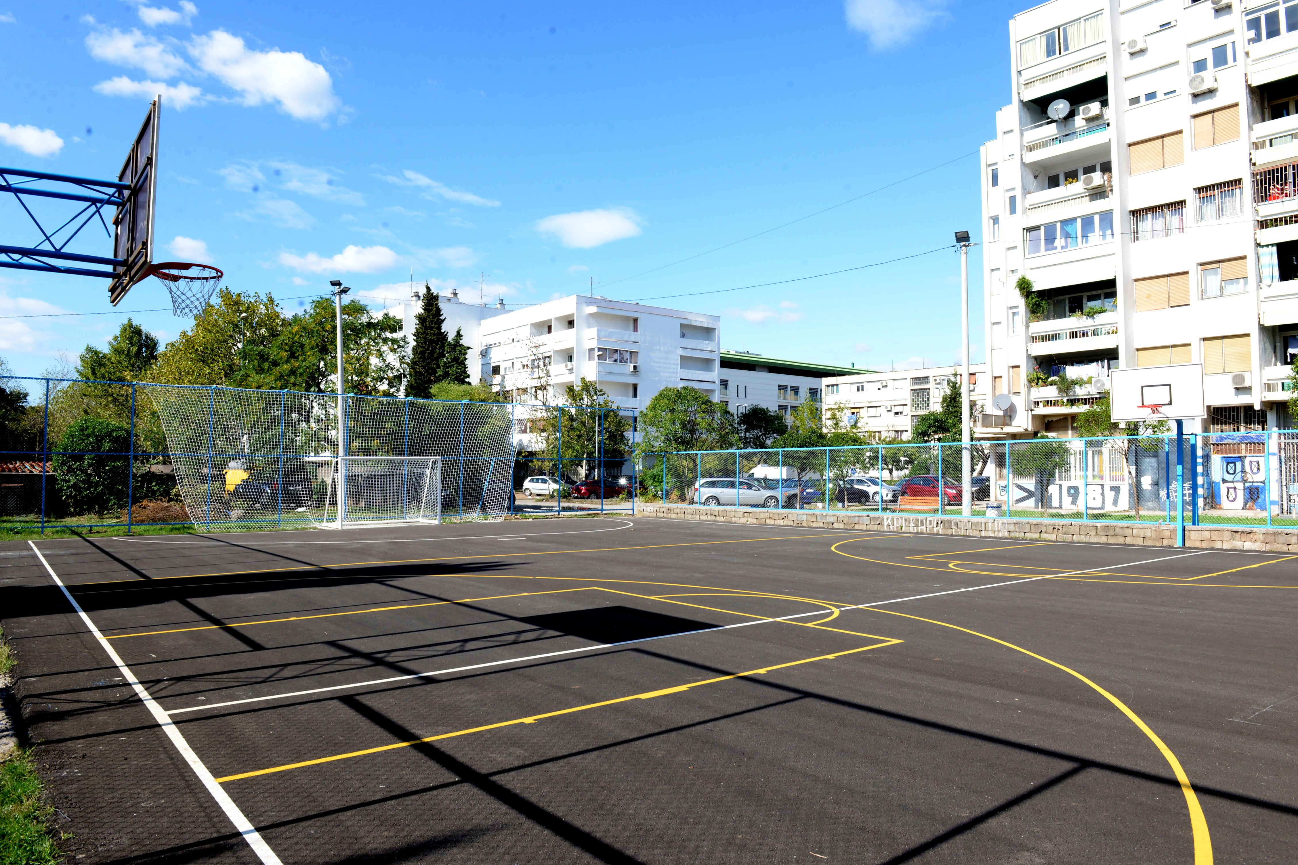 Kultni poligon iza zgrade Baston u potpunosti rekonstruisan