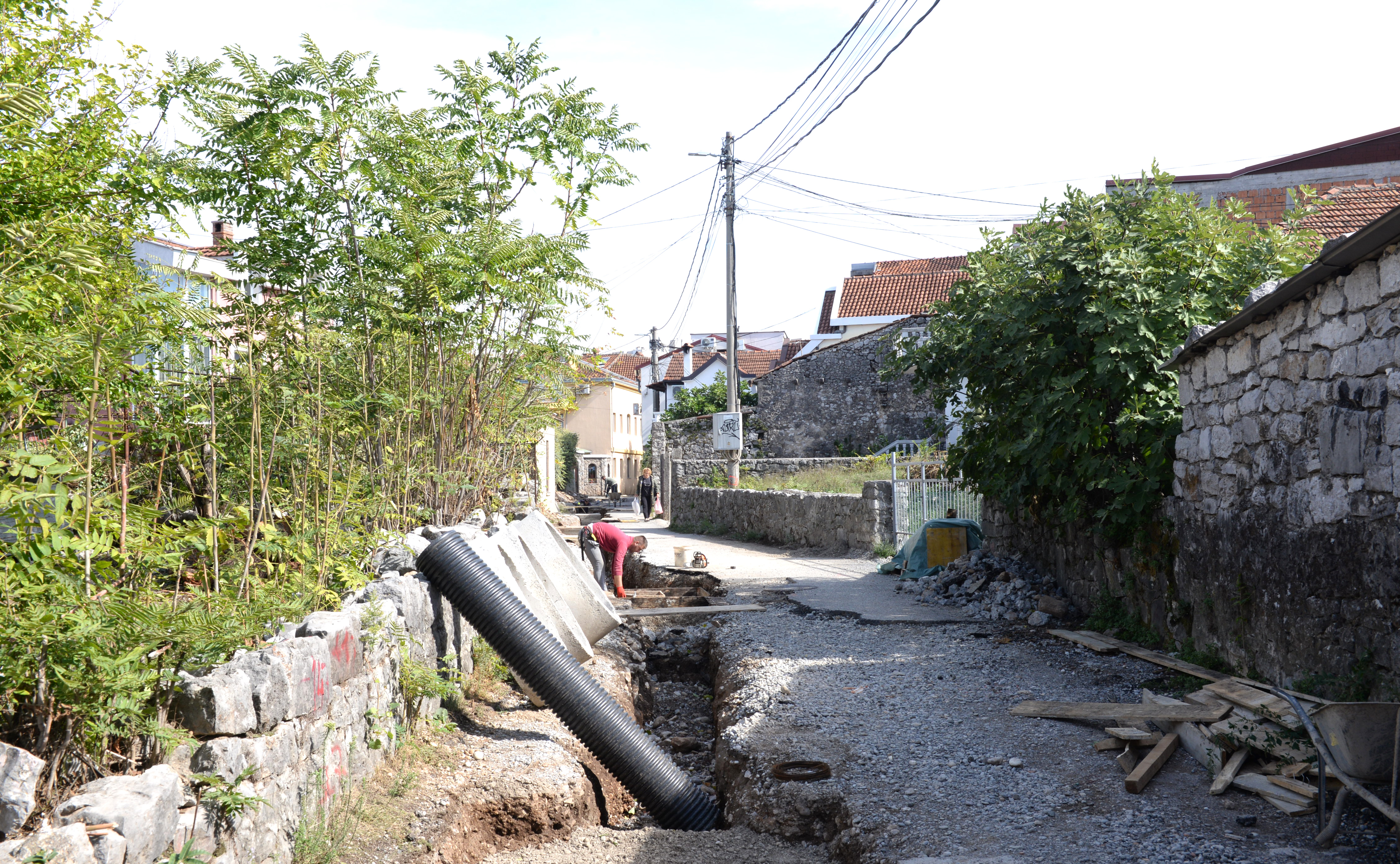 Intenzivirani radovi na rekonstrukciji dvije ulice u Staroj varoši