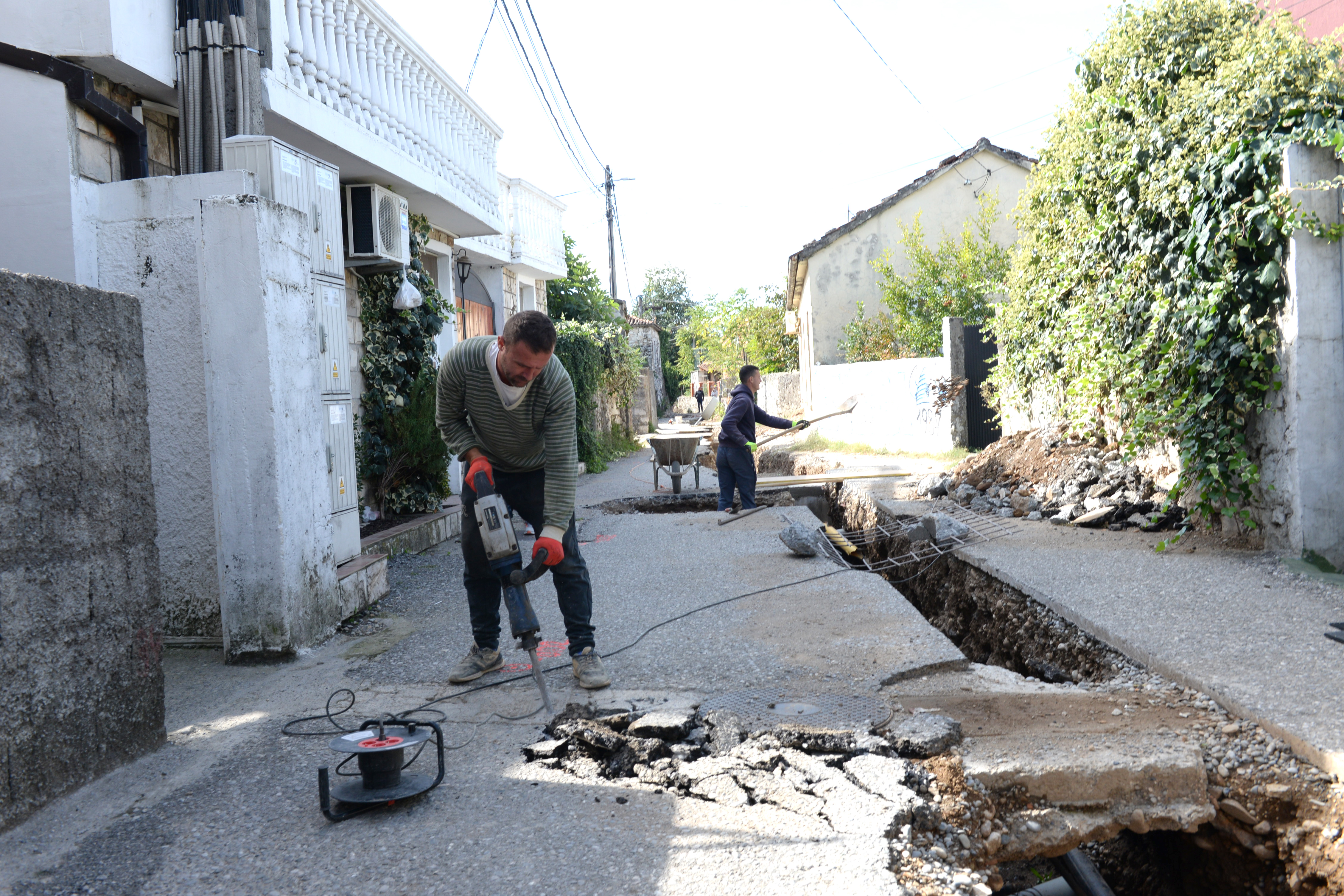 Intenzivirani radovi na rekonstrukciji dvije ulice u Staroj varoši