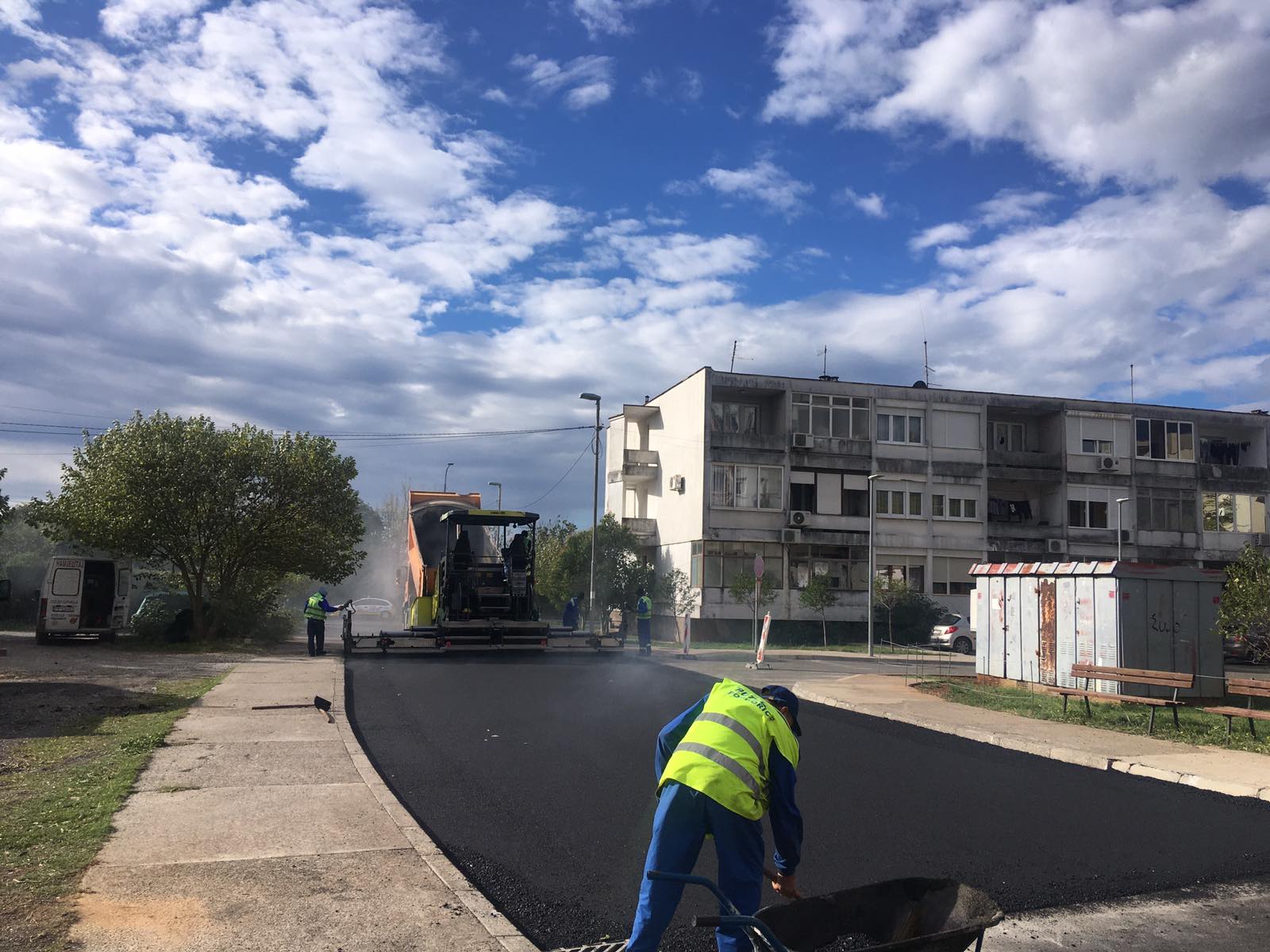 Završena sanacija Ulice Filipa Lainovića; Putevi aktivni na više lokacija u gradu
