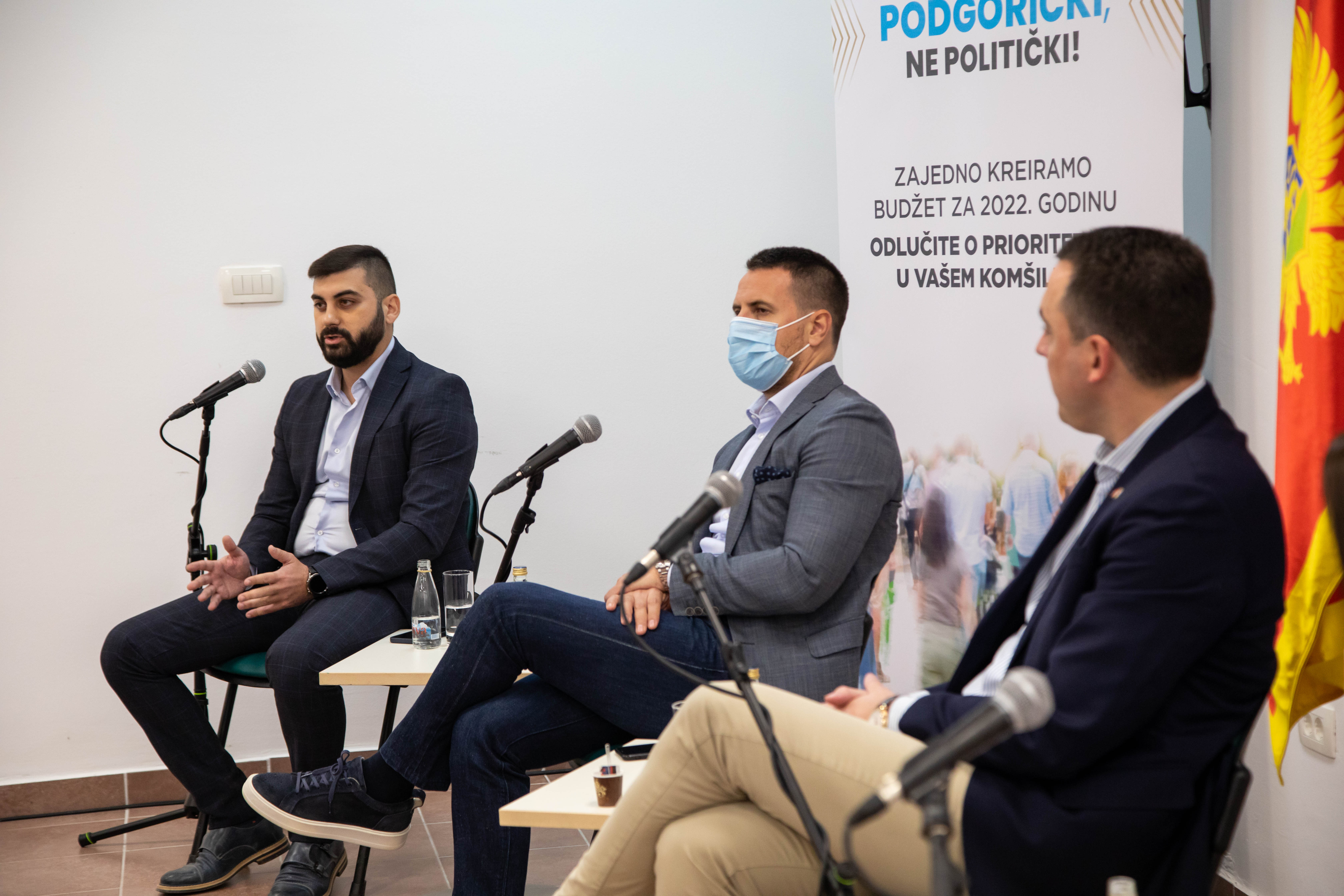 Vuković sa stanovnicima MZ Gornja Gorica; Uskoro počinje gradnja novog bulevara