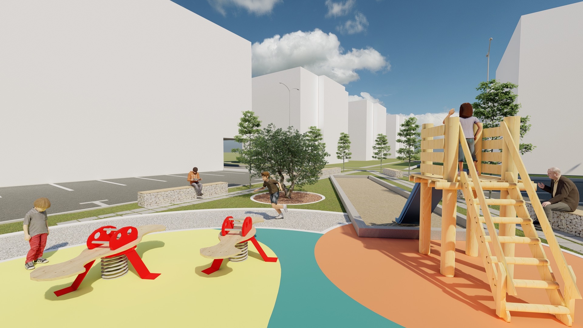 Stanovnici Slovačke ulice dobijaju prostor za odmor, druženje i igru