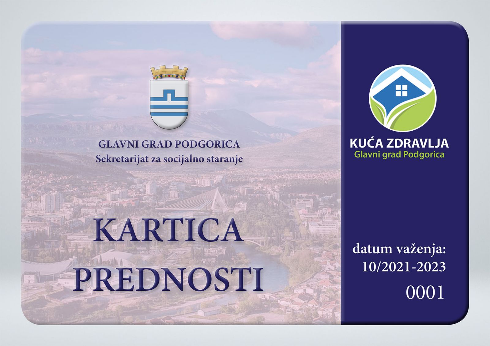 Novi socijalni servis Glavnog grada: Kartica prednosti od sjutra dostupna građanima