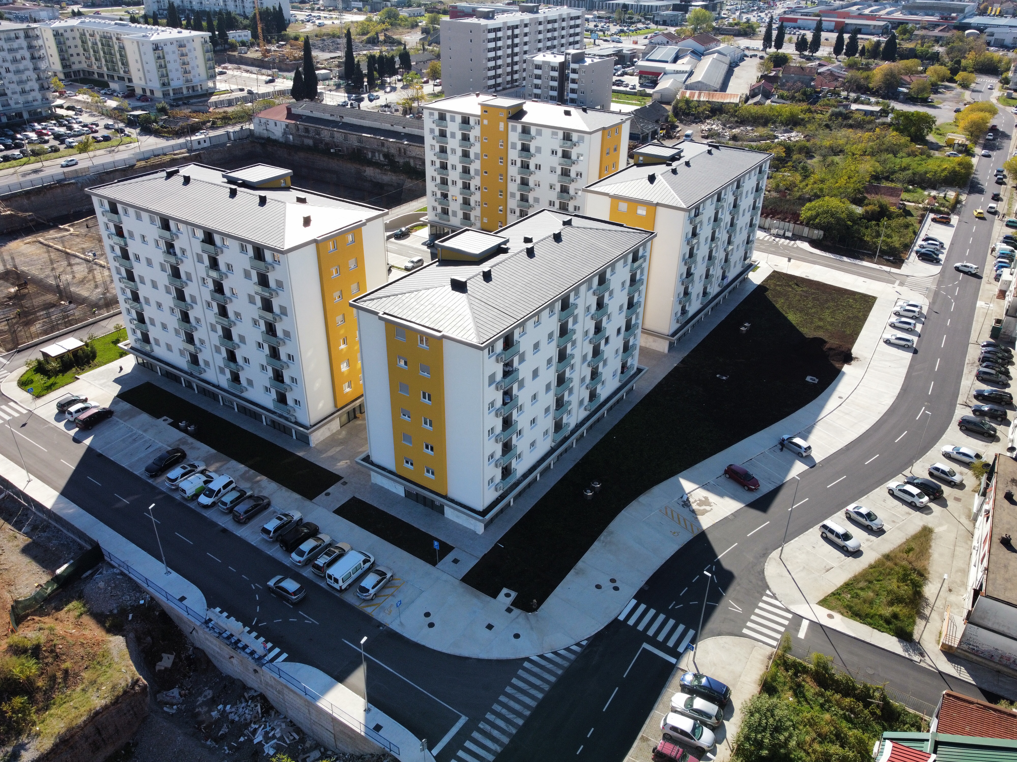 Završena sanacija ulica 4. jula, Bracana Bracanovića i Filipa Lainovića; Značajno unaprijeđena saobraćajna infrastruktura na Zabjelu