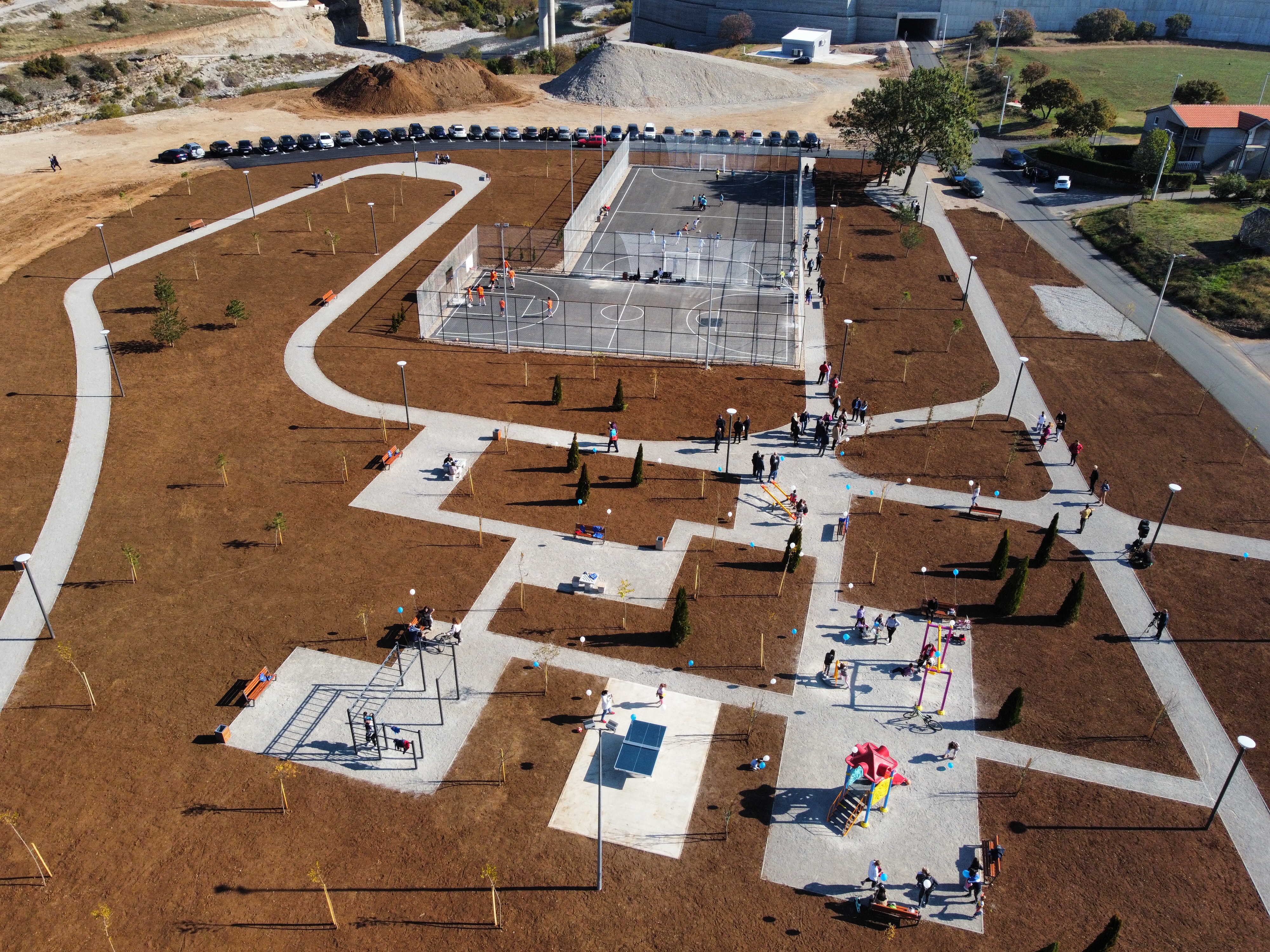 Ispunjena obećanja data mještanima Stare Zlatice: Nova sportsko-rekreativna zona i bolja povezanost sa magistralnim putem