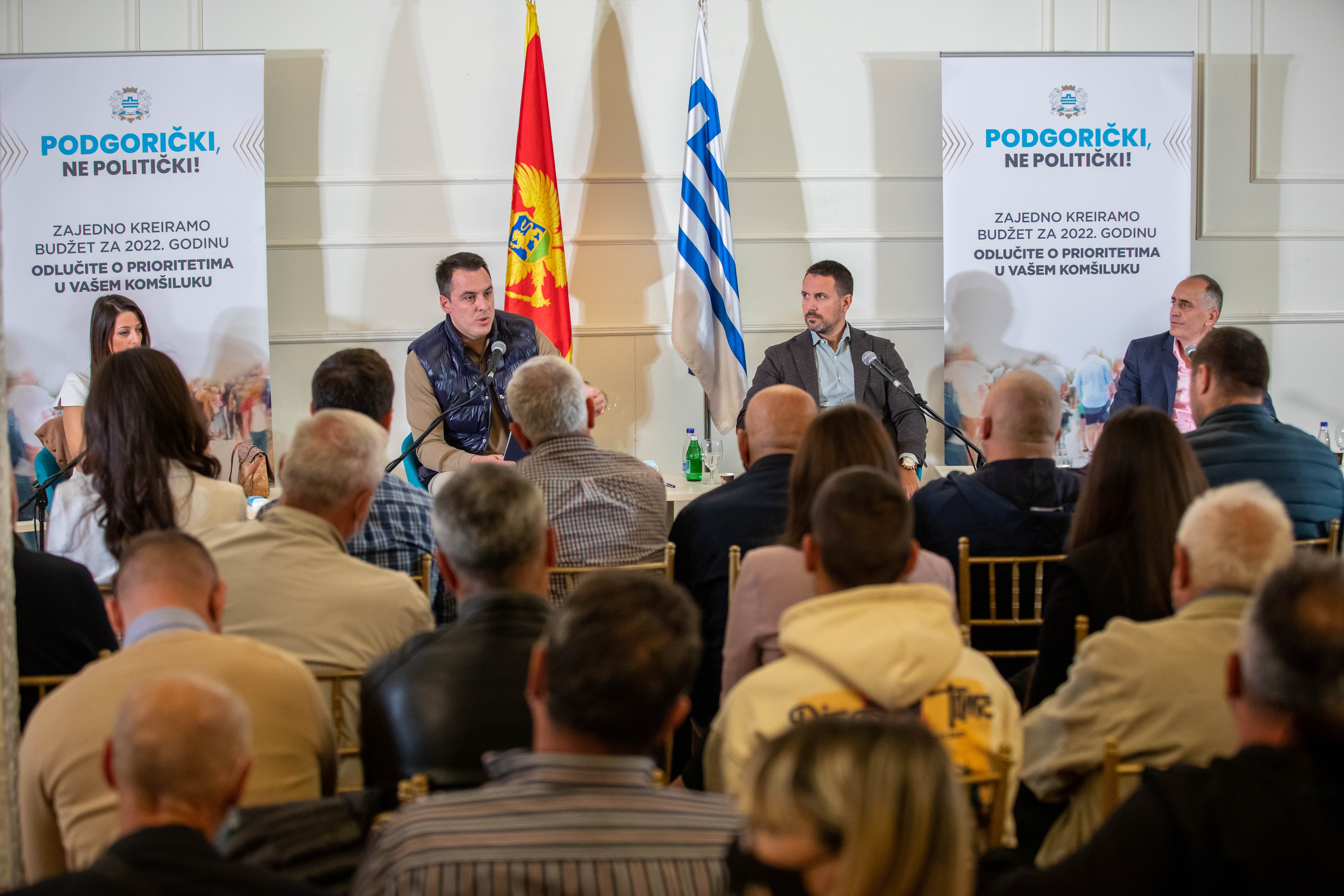 Vuković sa mještanima Zlatice i Zagoriča: Nastavlja se unapređenje uslova života u podgoričkim naseljima