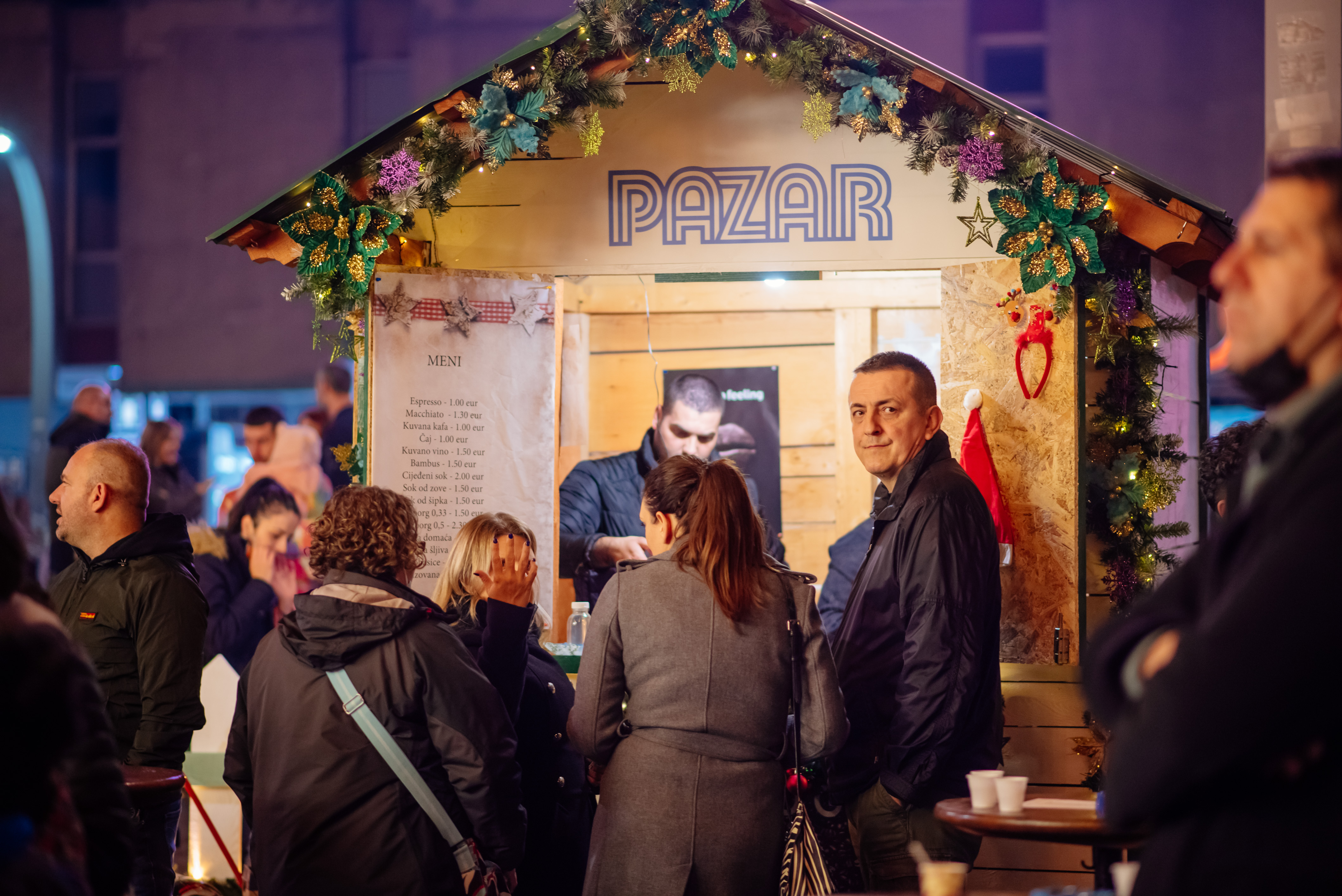 Pazar se vratio u grad- Centar Podgorice do 15. januara u prazničnom duhu