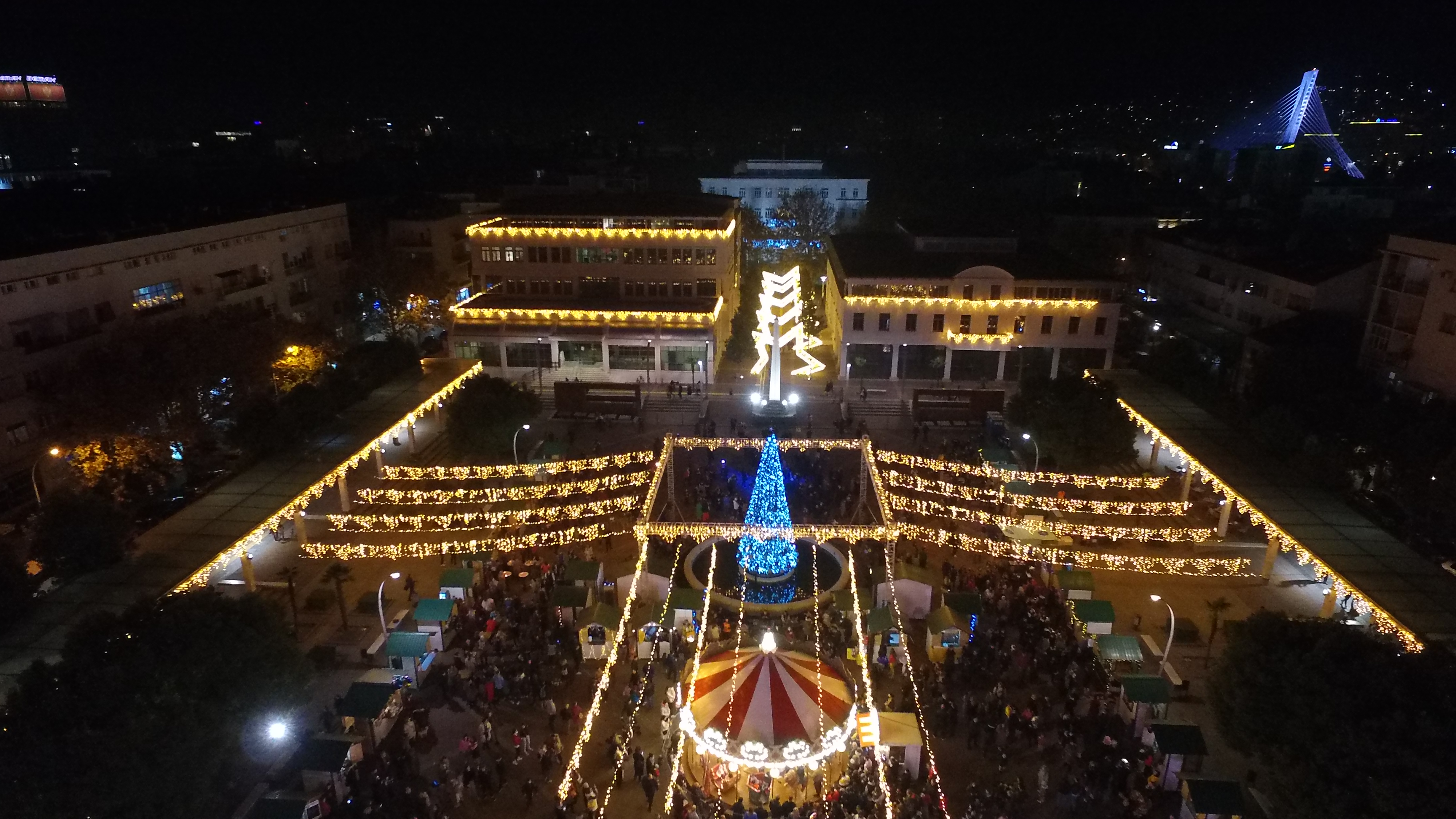 Pazar se vratio u grad- Centar Podgorice do 15. januara u prazničnom duhu