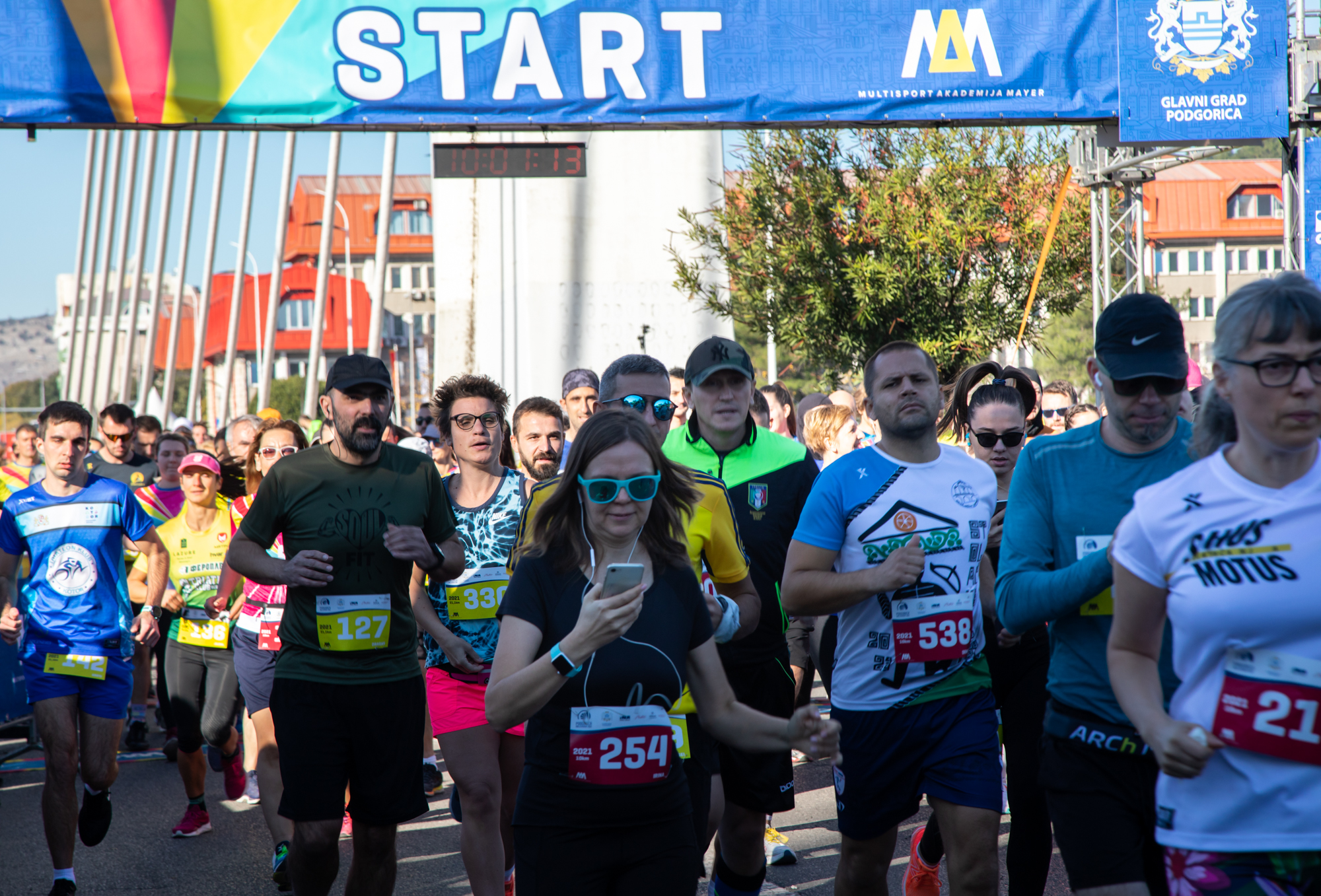 Fenomenalnom maratonskom trkom obilježili premijerno izdanje Podgorica Millennium run-a