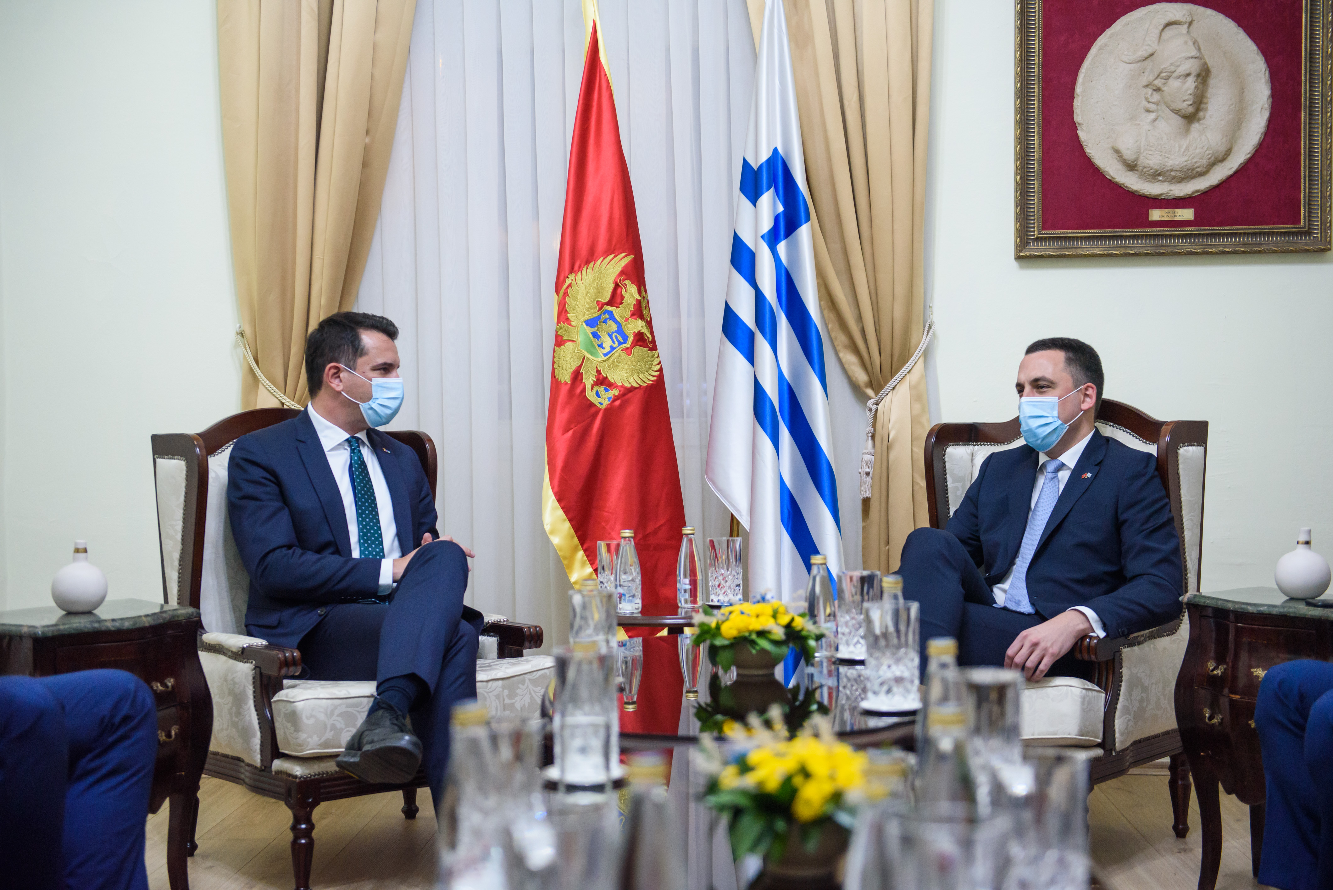 Vuković sa Veliajem: Nastavak dobre saradnje Podgorice i Tirane