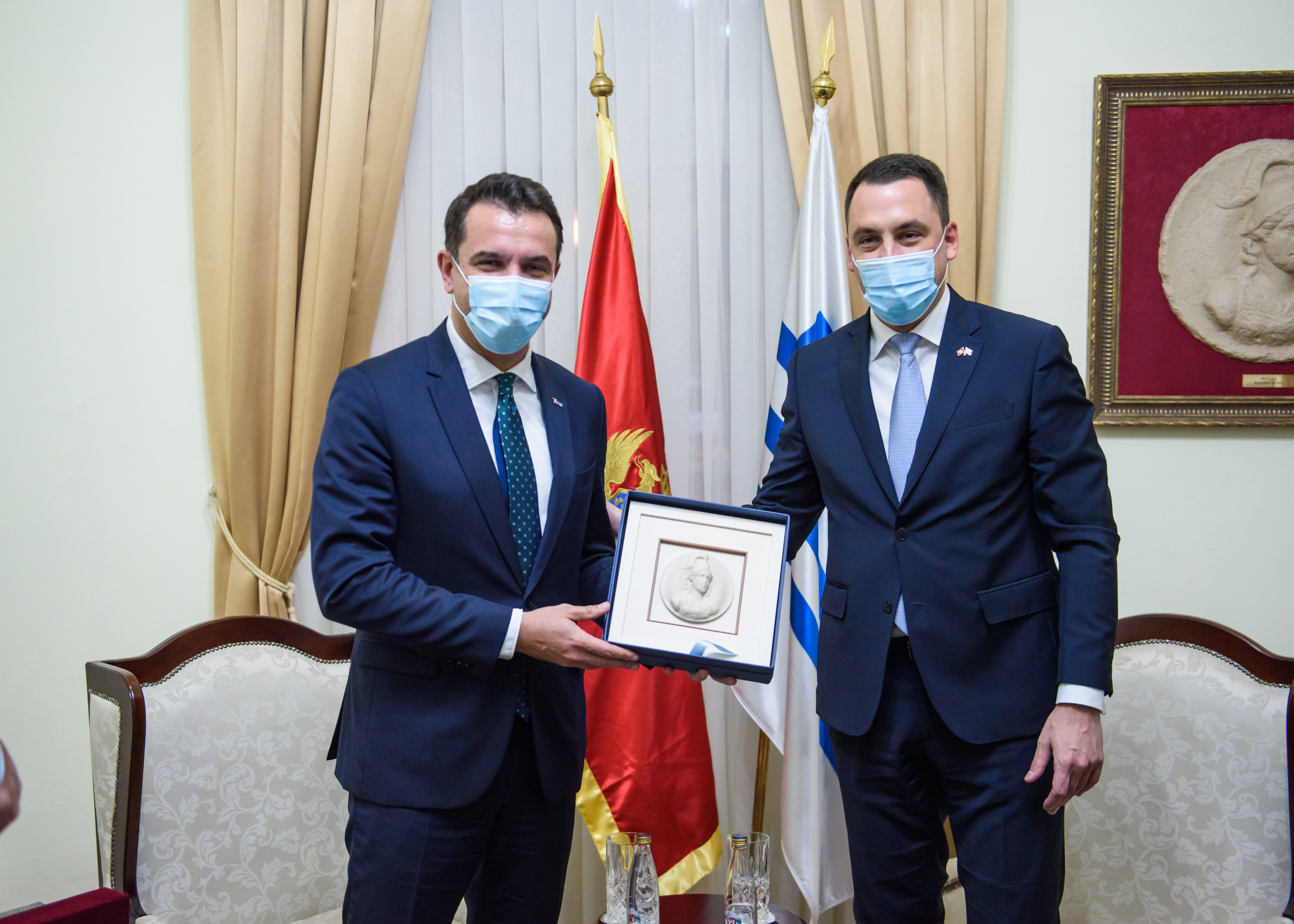 Vuković sa Veliajem: Nastavak dobre saradnje Podgorice i Tirane