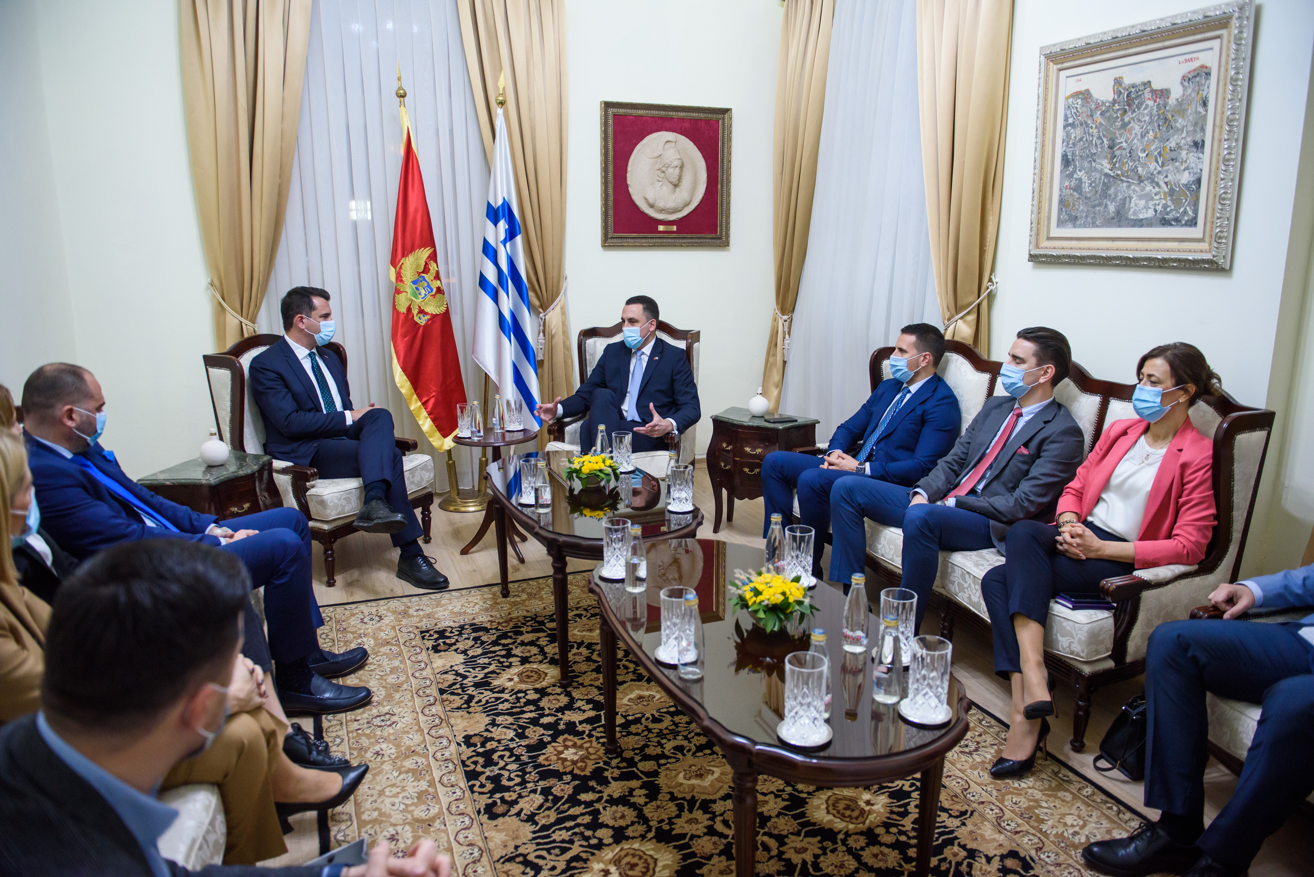 Vuković sa Veliajem: Nastavak dobre saradnje Podgorice i Tirane