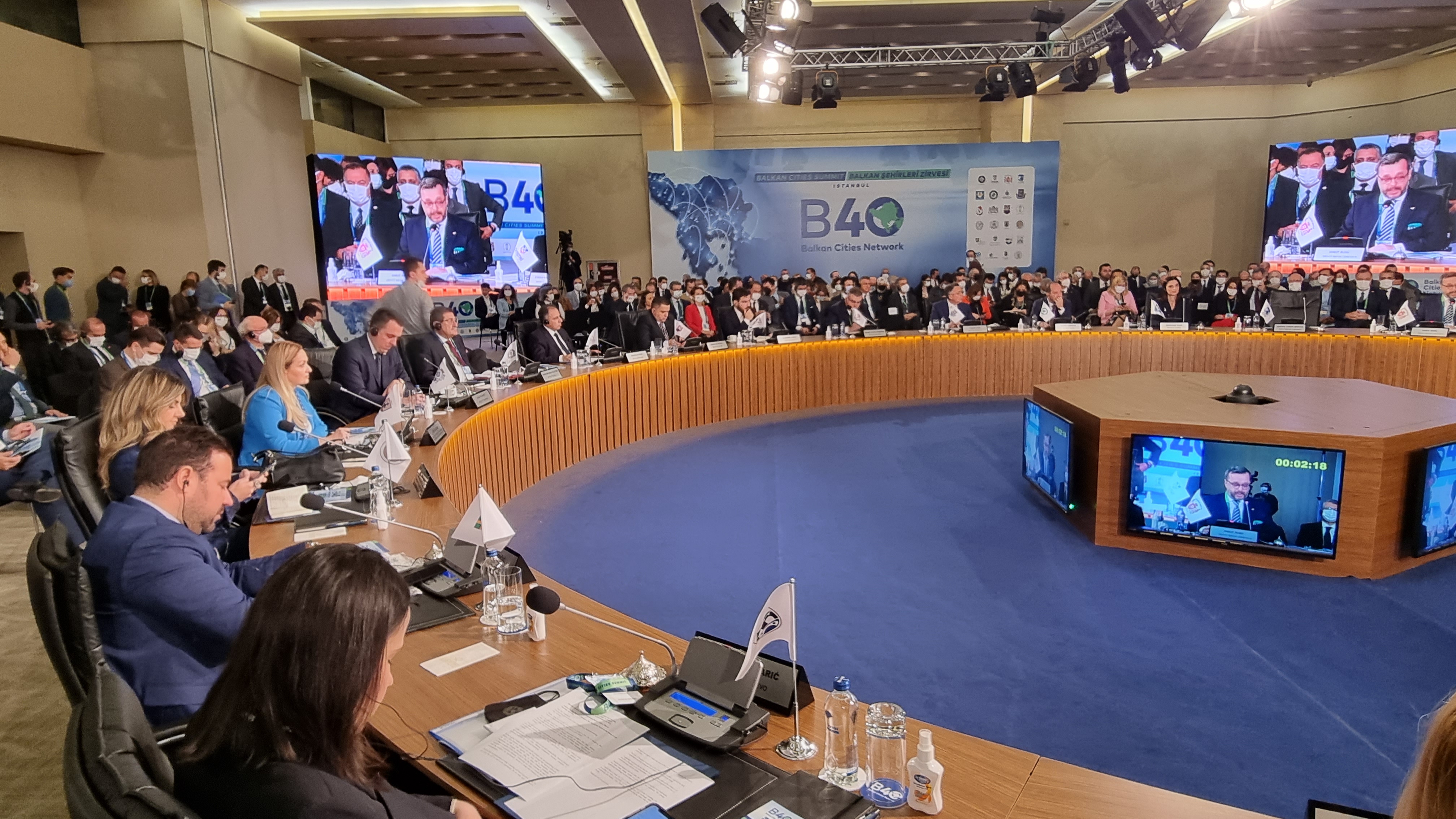 Vuković predstavlja Podgoricu na međunarodnoj konferenciji u Istanbulu; Posvećeno raditi na jačanju postojećih i izgradnji novih odnosa sa gradovima regiona