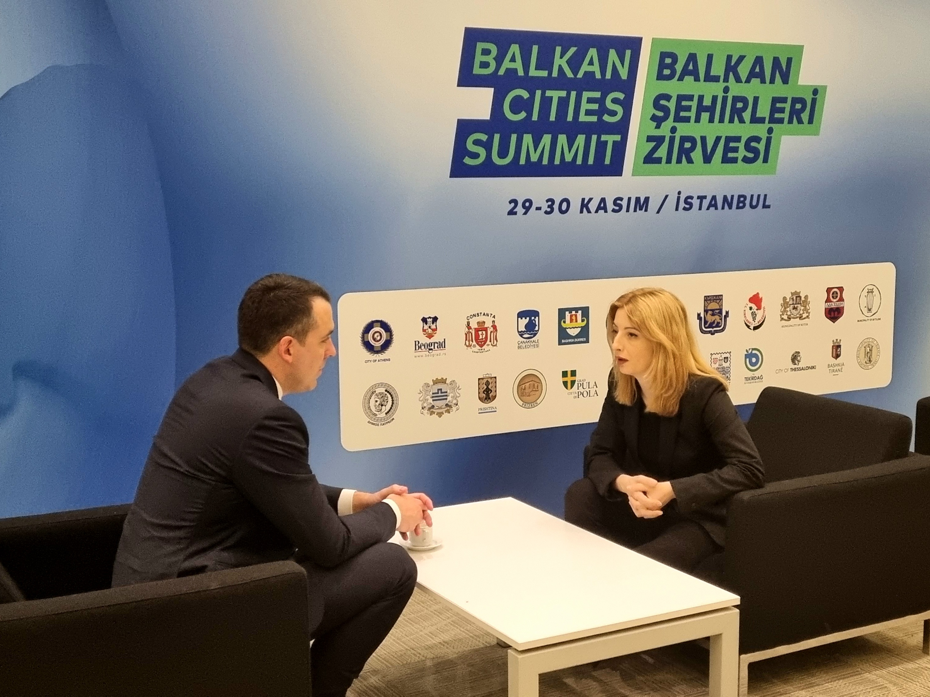 Vuković sa gradonačelnicima Atine, Beograda i Skoplja