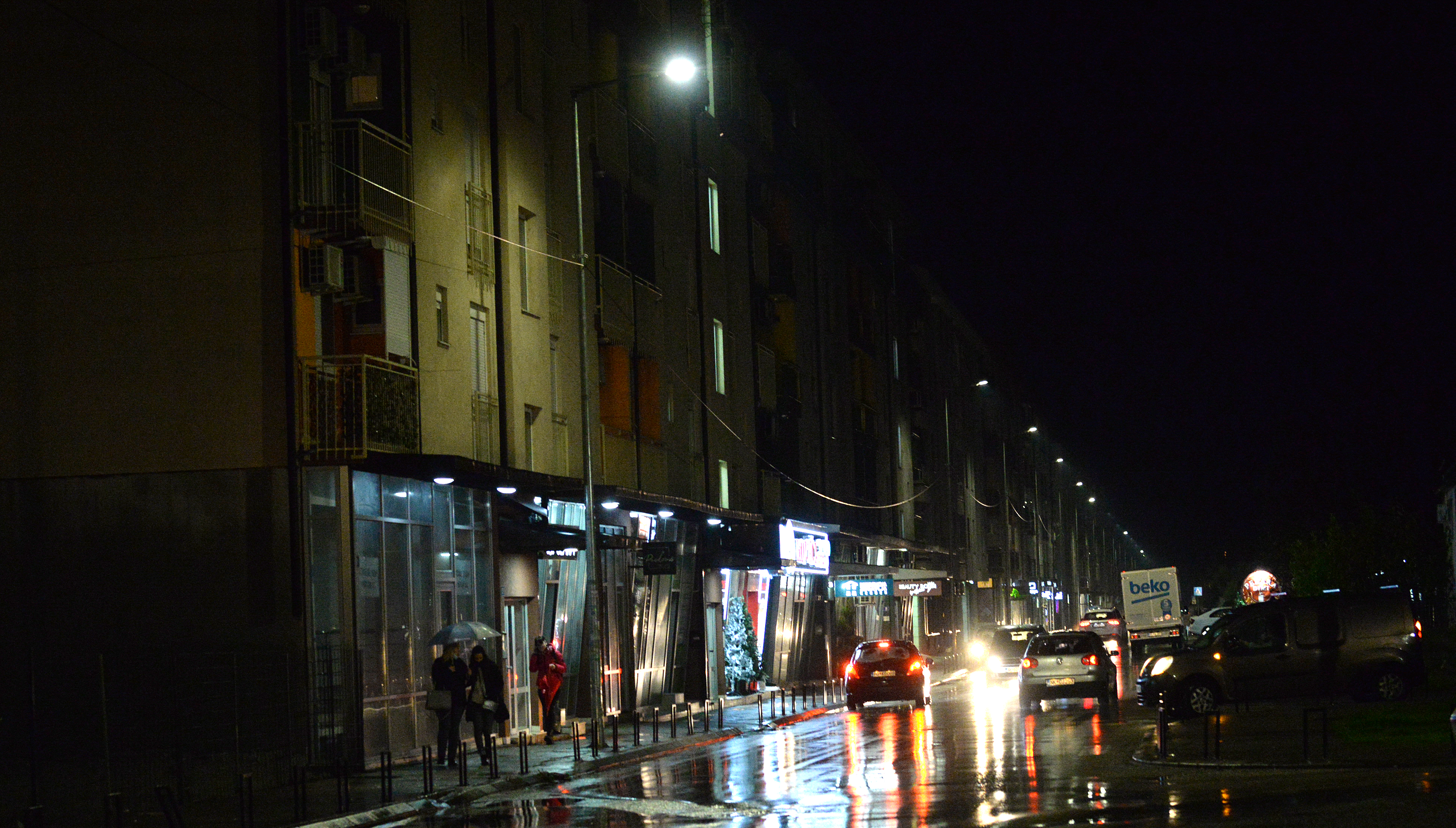 Nova rasvjeta u ulicama Kralja Nikole, 13.jula i Slovačkoj