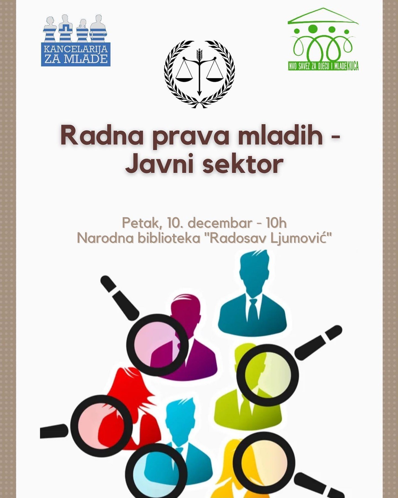 Najava: Radna prava mladih - javni sektor