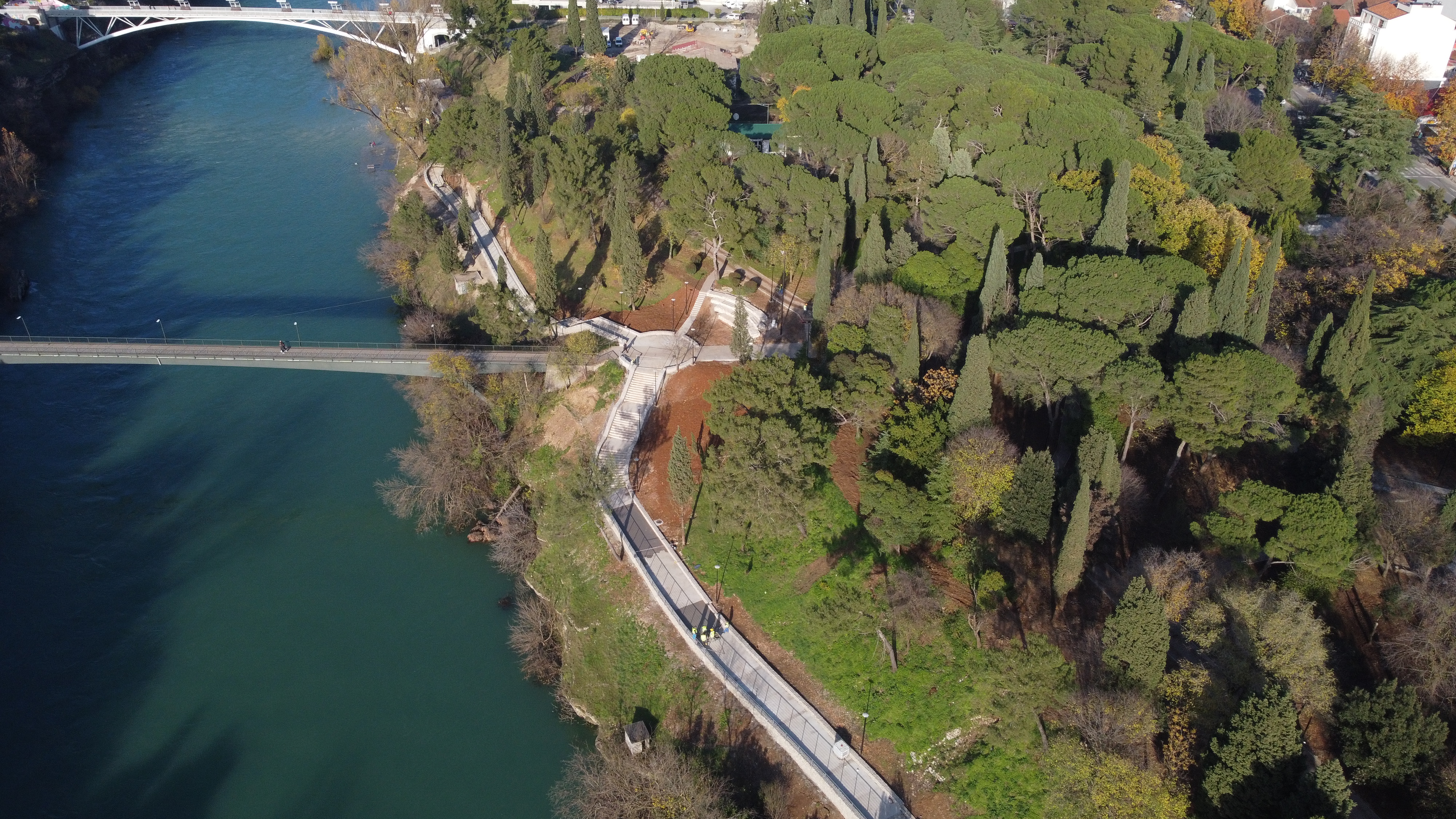 Najava: Otvaranje šetališta uz Moraču i Njegoševog parka