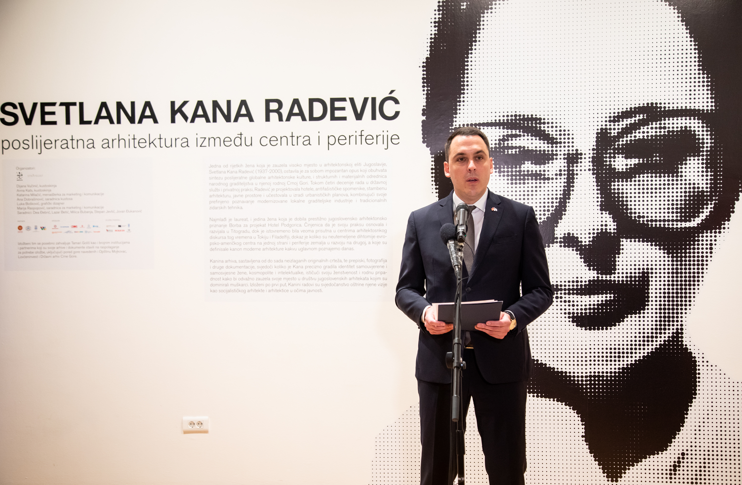 Otvorena izložba ,,Svetlana Kana Radević - posljeratna arhitektura između centra i periferije''