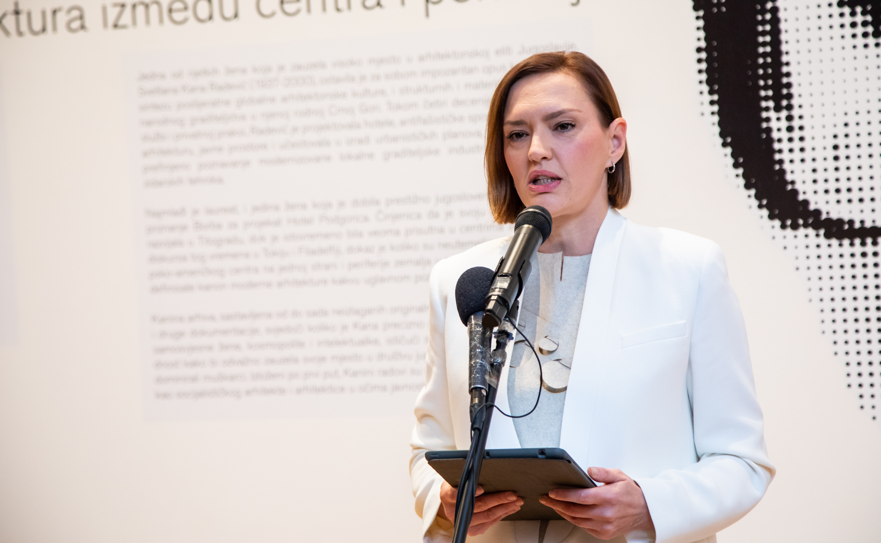 Otvorena izložba ,,Svetlana Kana Radević - posljeratna arhitektura između centra i periferije''