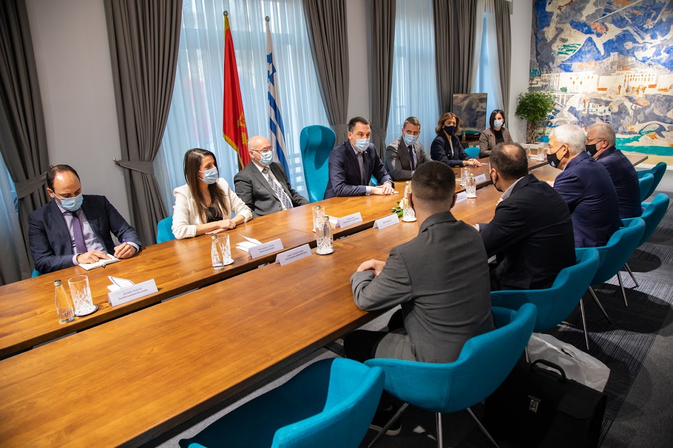 Delegacije Kijeva i Rijeke u posjeti Glavnom gradu povodom Dana oslobođenja Podgorice