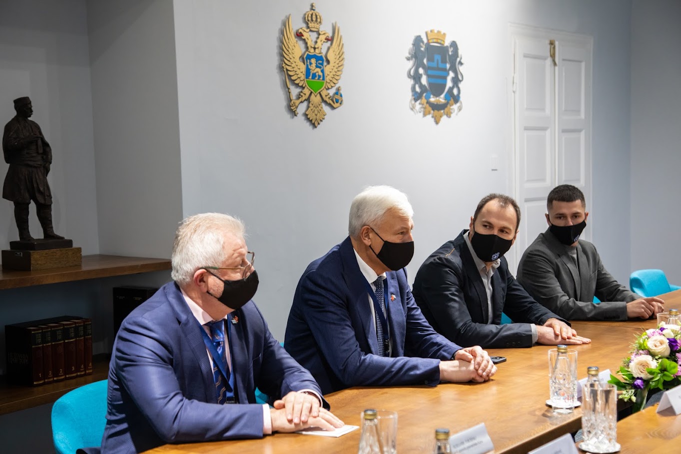 Delegacije Kijeva i Rijeke u posjeti Glavnom gradu povodom Dana oslobođenja Podgorice