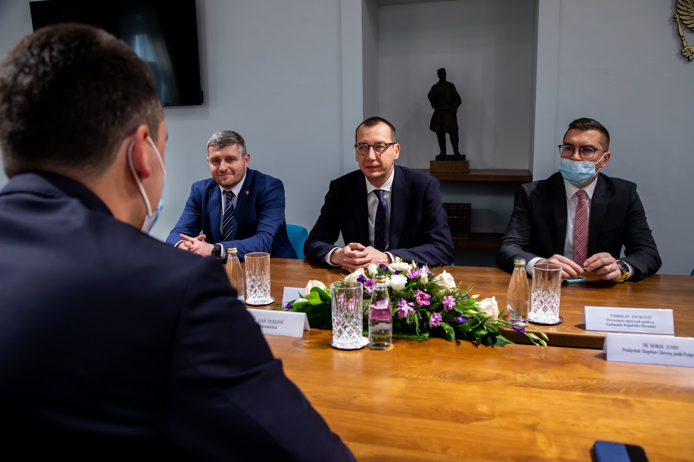 Delegacije Kijeva i Rijeke u posjeti Glavnom gradu povodom Dana oslobođenja Podgorice