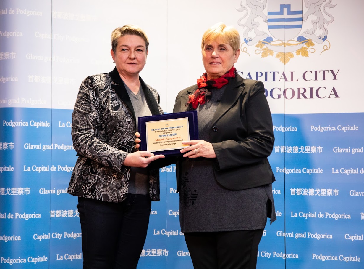 Nagrađeni najbolji sportisti Podgorice u 2021. godini; Vuković: Glavni grad nastavlja da unapređuje uslove za najbolje ambasadore našeg grada
