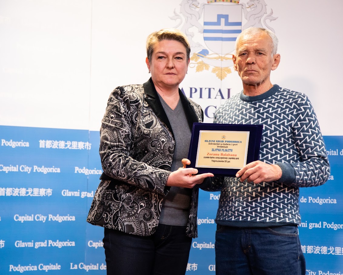 Nagrađeni najbolji sportisti Podgorice u 2021. godini; Vuković: Glavni grad nastavlja da unapređuje uslove za najbolje ambasadore našeg grada