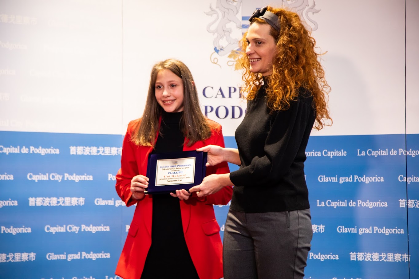 Nagrađeni najbolji sportisti Podgorice u 2021. godini; Vuković: Glavni grad nastavlja da unapređuje uslove za najbolje ambasadore našeg grada