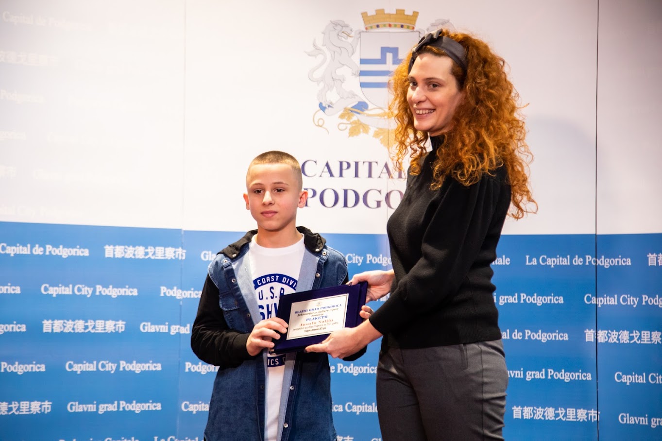 Nagrađeni najbolji sportisti Podgorice u 2021. godini; Vuković: Glavni grad nastavlja da unapređuje uslove za najbolje ambasadore našeg grada