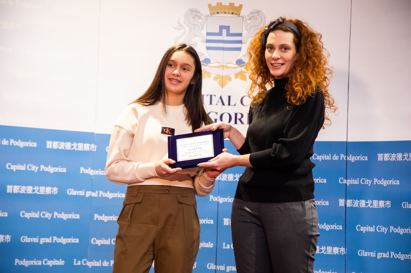 Nagrađeni najbolji sportisti Podgorice u 2021. godini; Vuković: Glavni grad nastavlja da unapređuje uslove za najbolje ambasadore našeg grada