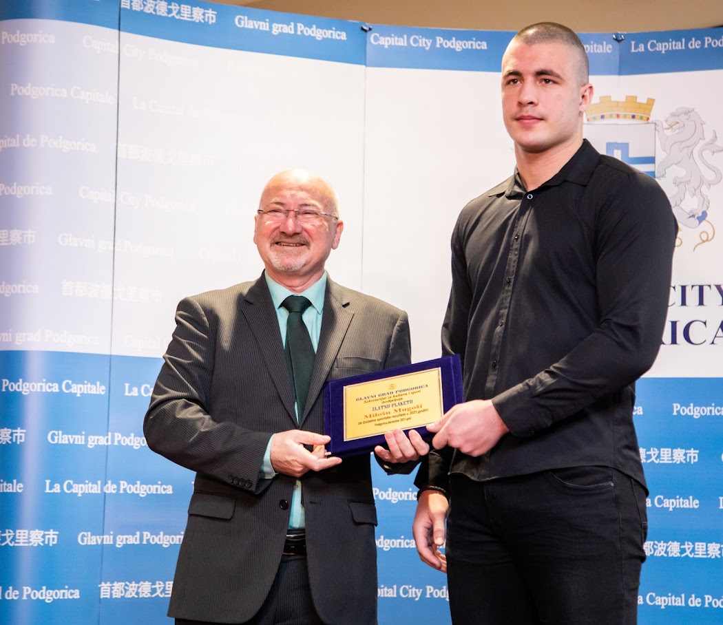 Nagrađeni najbolji sportisti Podgorice u 2021. godini; Vuković: Glavni grad nastavlja da unapređuje uslove za najbolje ambasadore našeg grada