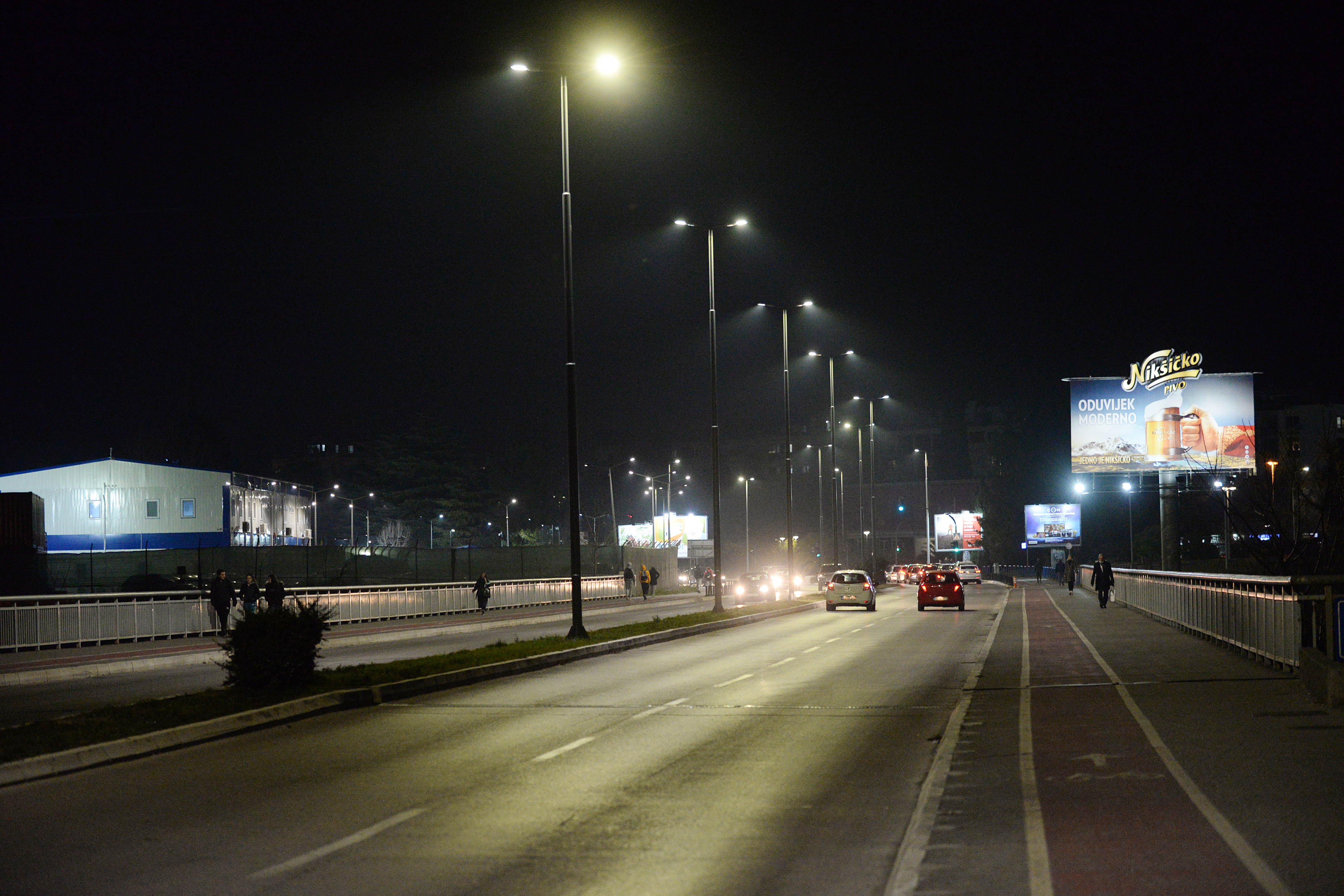 Komunalne usluge modernizuju javnu rasvjetu u svim djelovima Podgorice