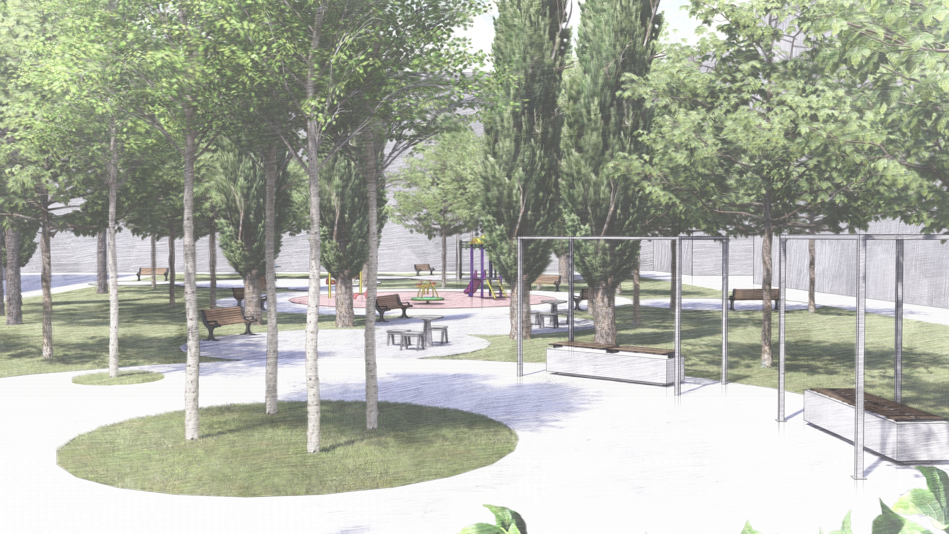 Uskoro još jedna uređena parkovska površina na Starom aerodromu