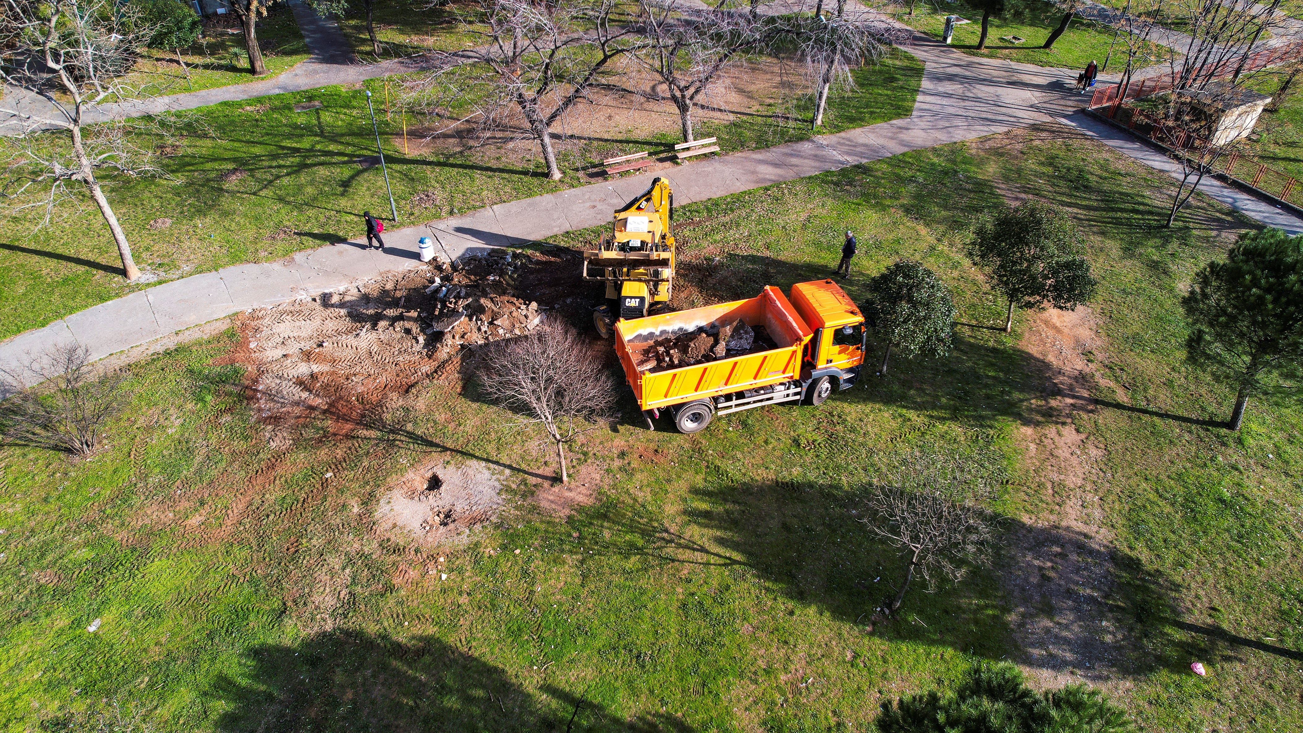 Počeli radovi na izgradnji nove parkovske površine u Bloku V