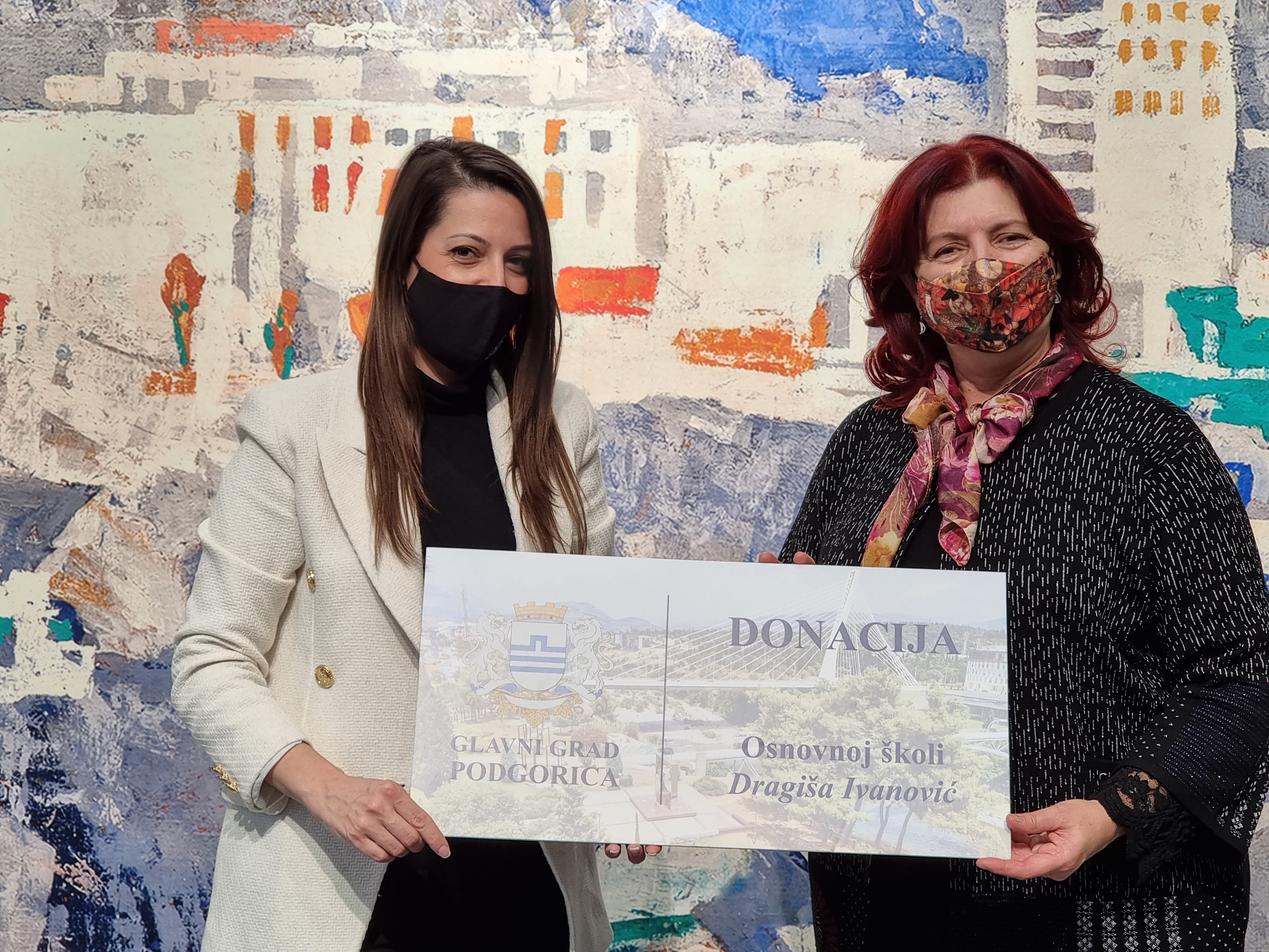 Glavni grad odgovoran partner vaspitno-obrazovnim ustanovama; Donacija Osnovnoj školi Dragiša Ivanović