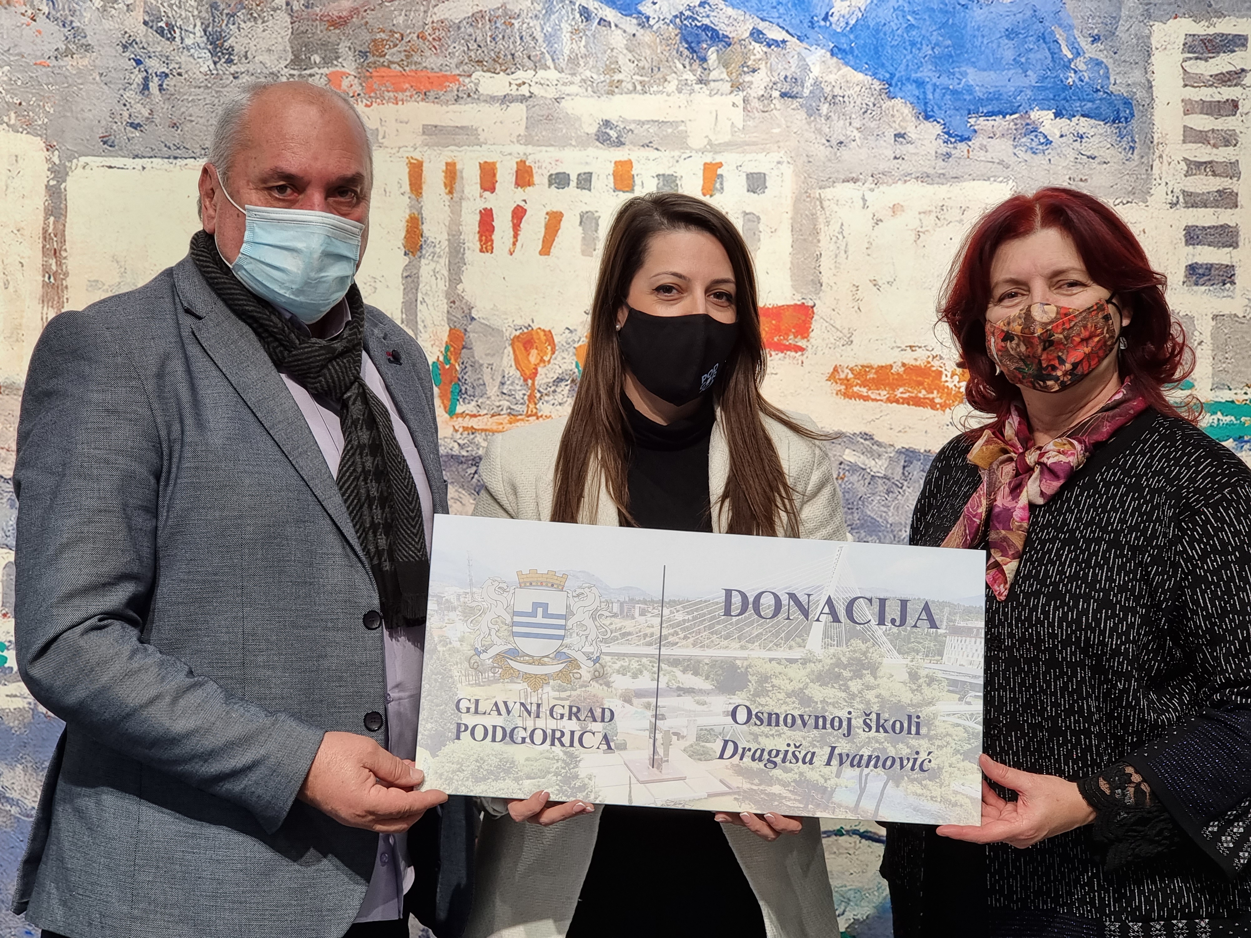 Glavni grad odgovoran partner vaspitno-obrazovnim ustanovama; Donacija Osnovnoj školi Dragiša Ivanović