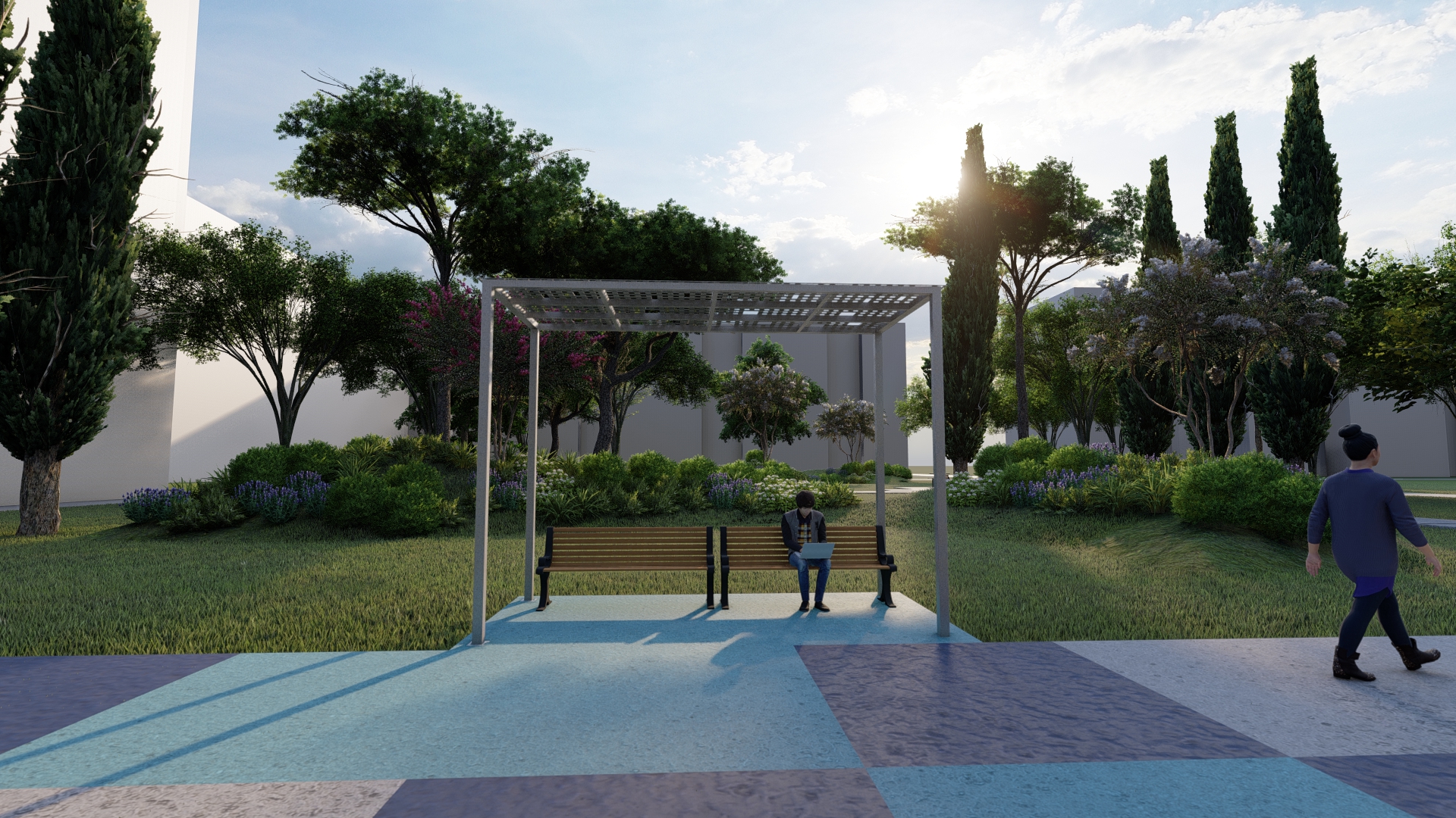 Počeli radovi na izgradnji nove parkovske površine u Bloku V