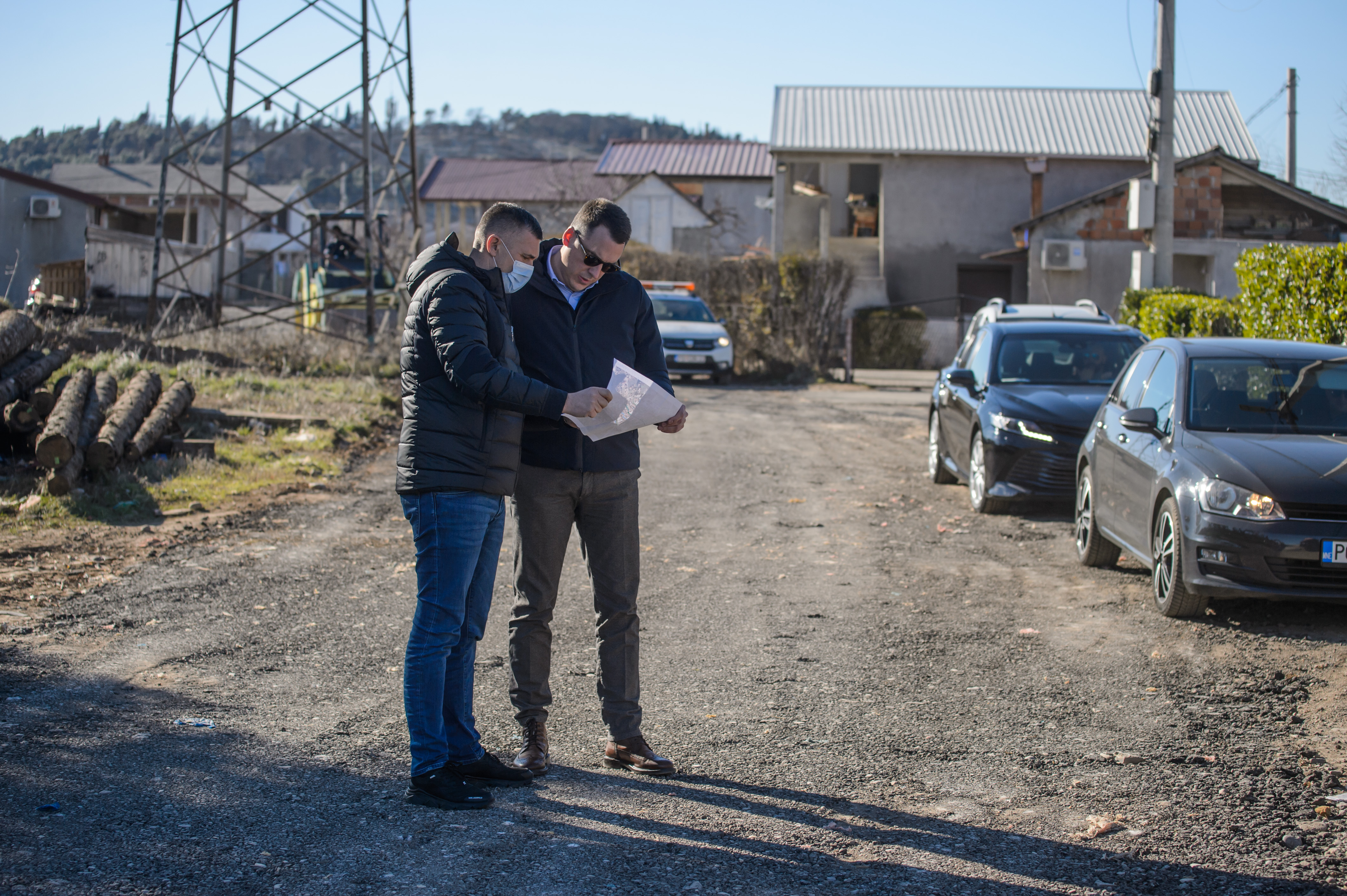 Vuković obišao ekipe na terenu: Gradska preduzeća vrijedno rade u svim djelovima grada