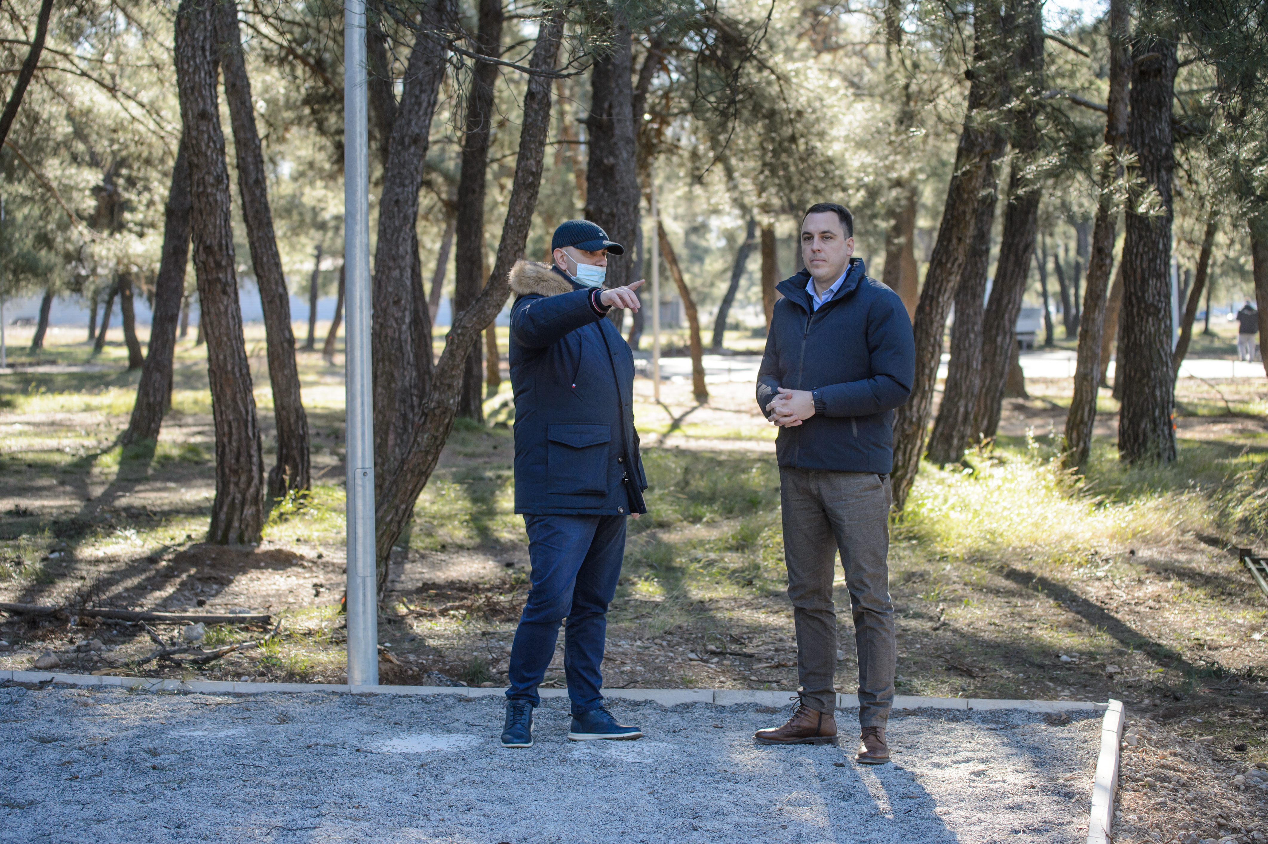 Vuković obišao ekipe na terenu: Gradska preduzeća vrijedno rade u svim djelovima grada