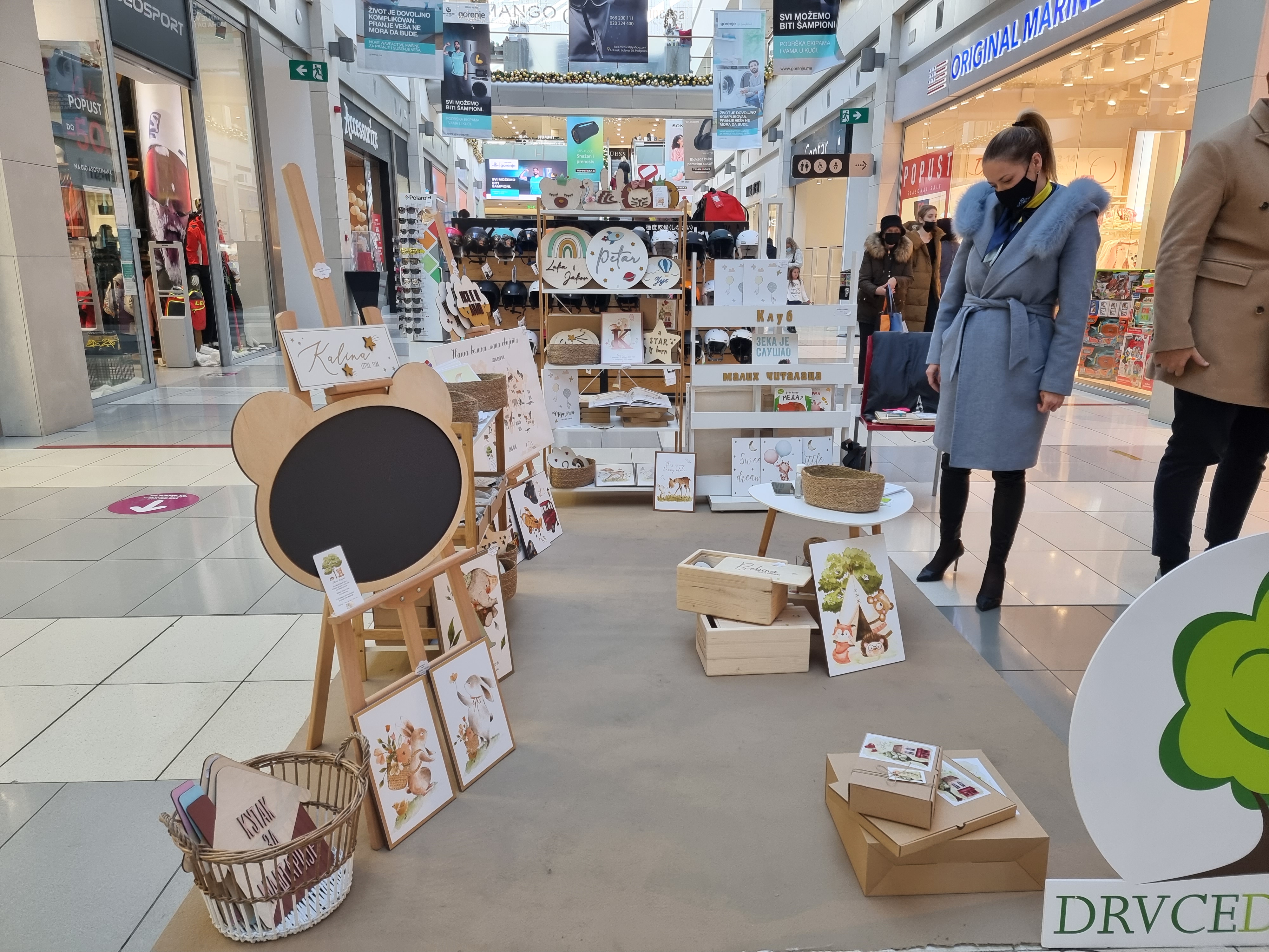 Počela realizacija trećeg konkursa za podršku kreativnom preduzetništvu; Drvce dizajn i GuGu marame do kraja februara u Delta City-ju
