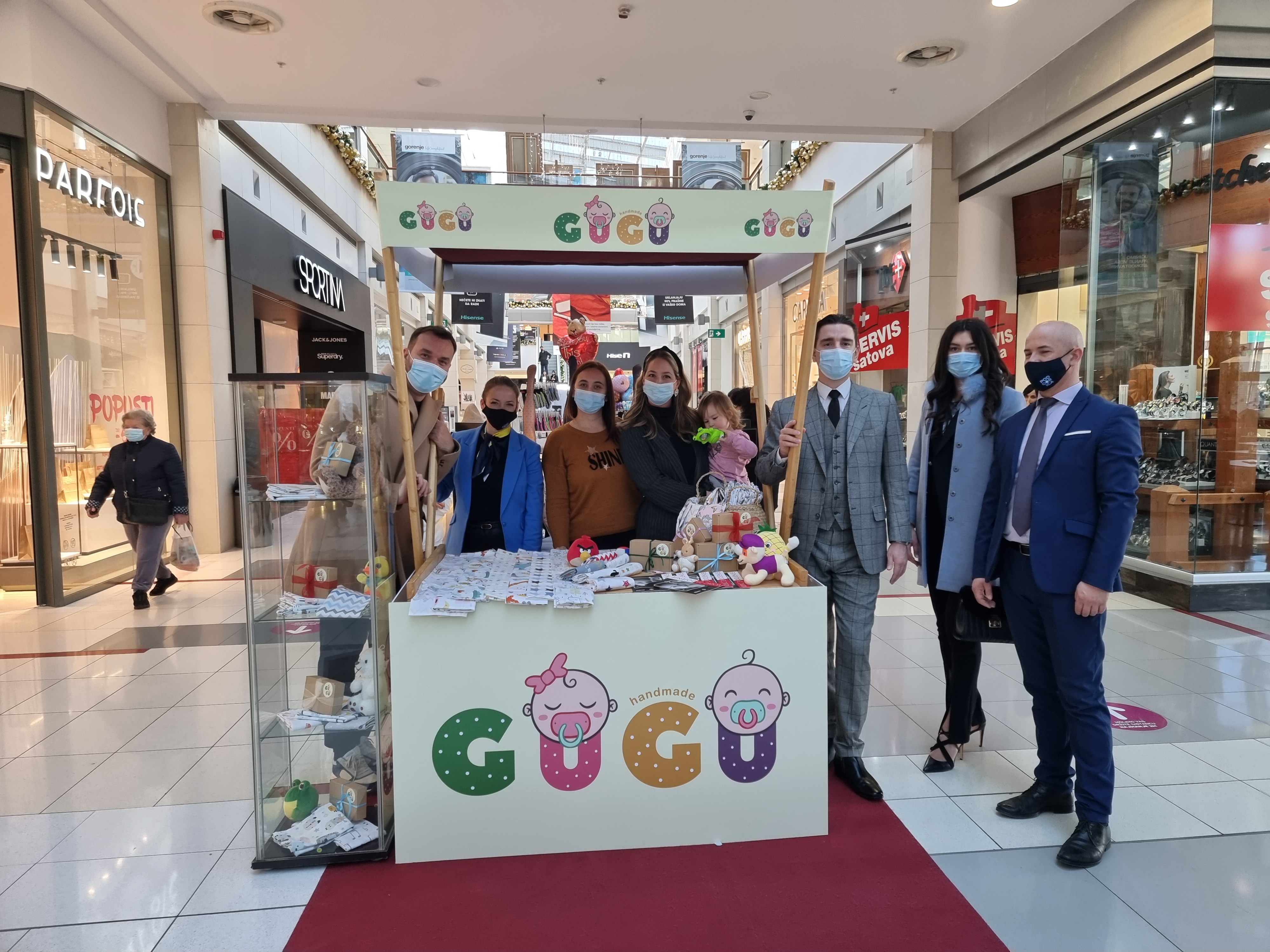 Počela realizacija trećeg konkursa za podršku kreativnom preduzetništvu; Drvce dizajn i GuGu marame do kraja februara u Delta City-ju