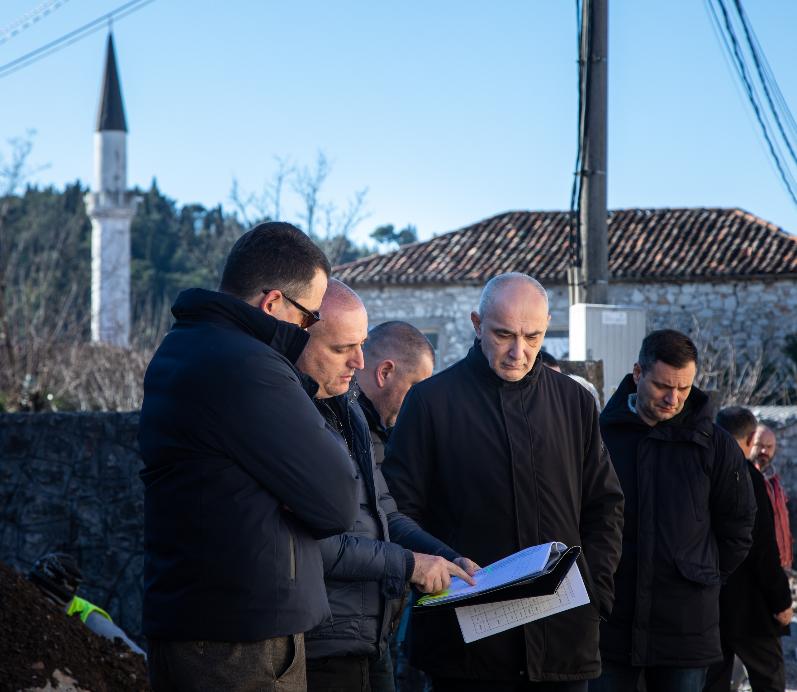 Vuković obišao radove na rekonstrukciji ulica na području Stare varoši