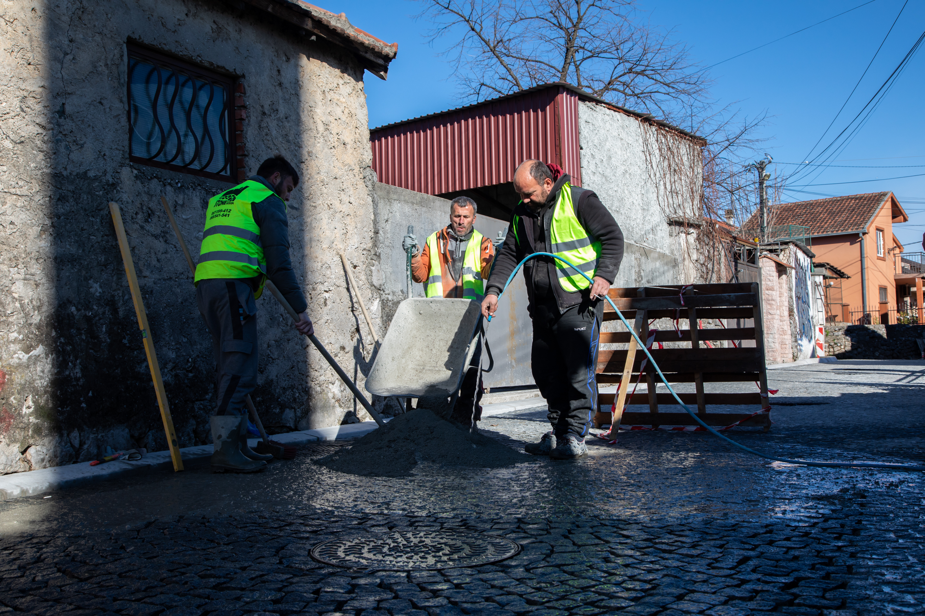 Vuković obišao radove na rekonstrukciji ulica na području Stare varoši