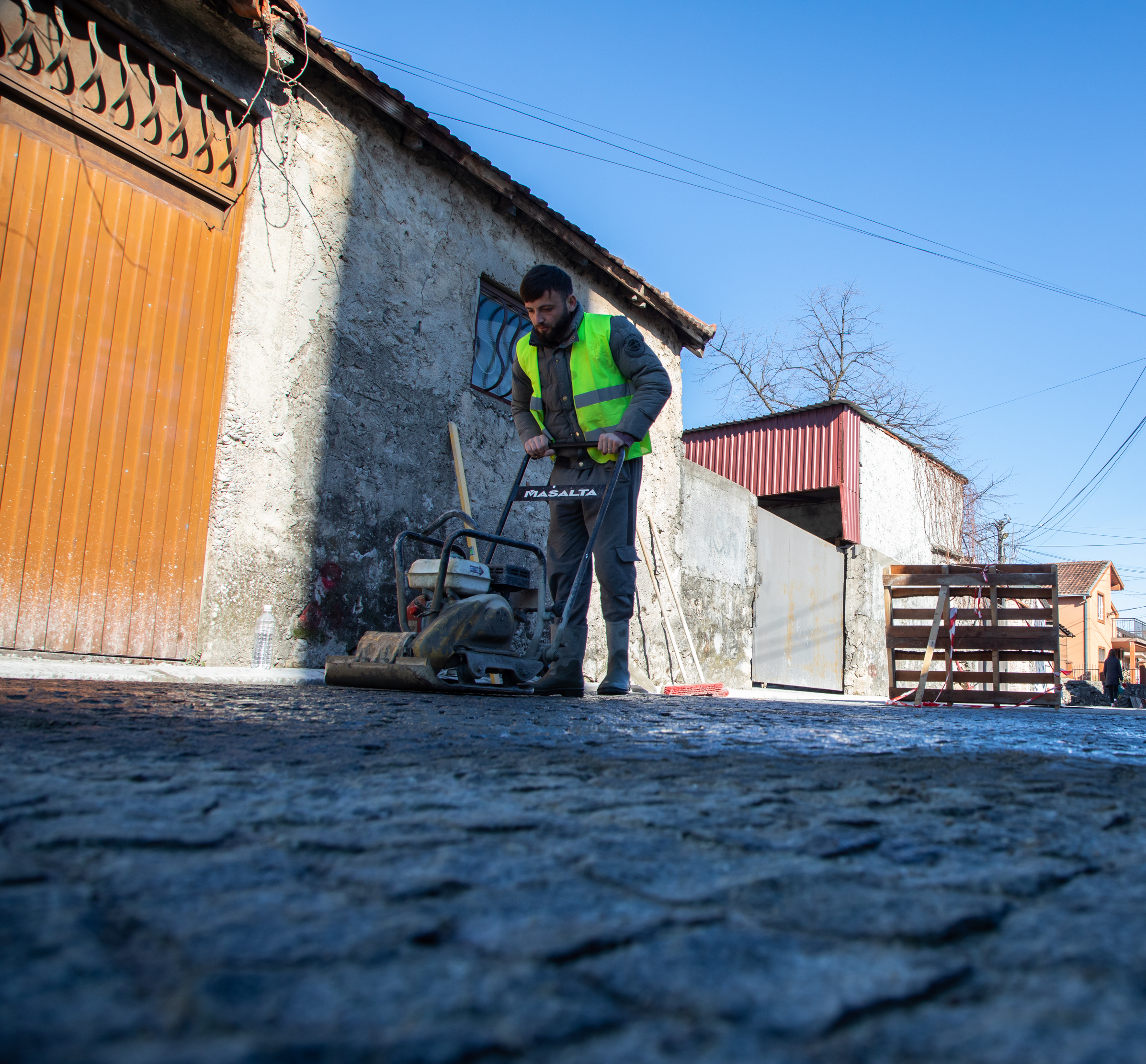 Vuković obišao radove na rekonstrukciji ulica na području Stare varoši