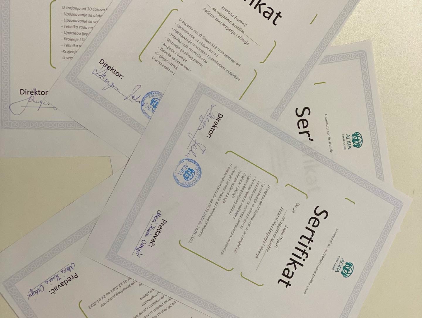 Uspješno završen drugi ciklus obuke za rad na šivaćim mašinama za pripadnice socijalno ranjivih kategorija društva