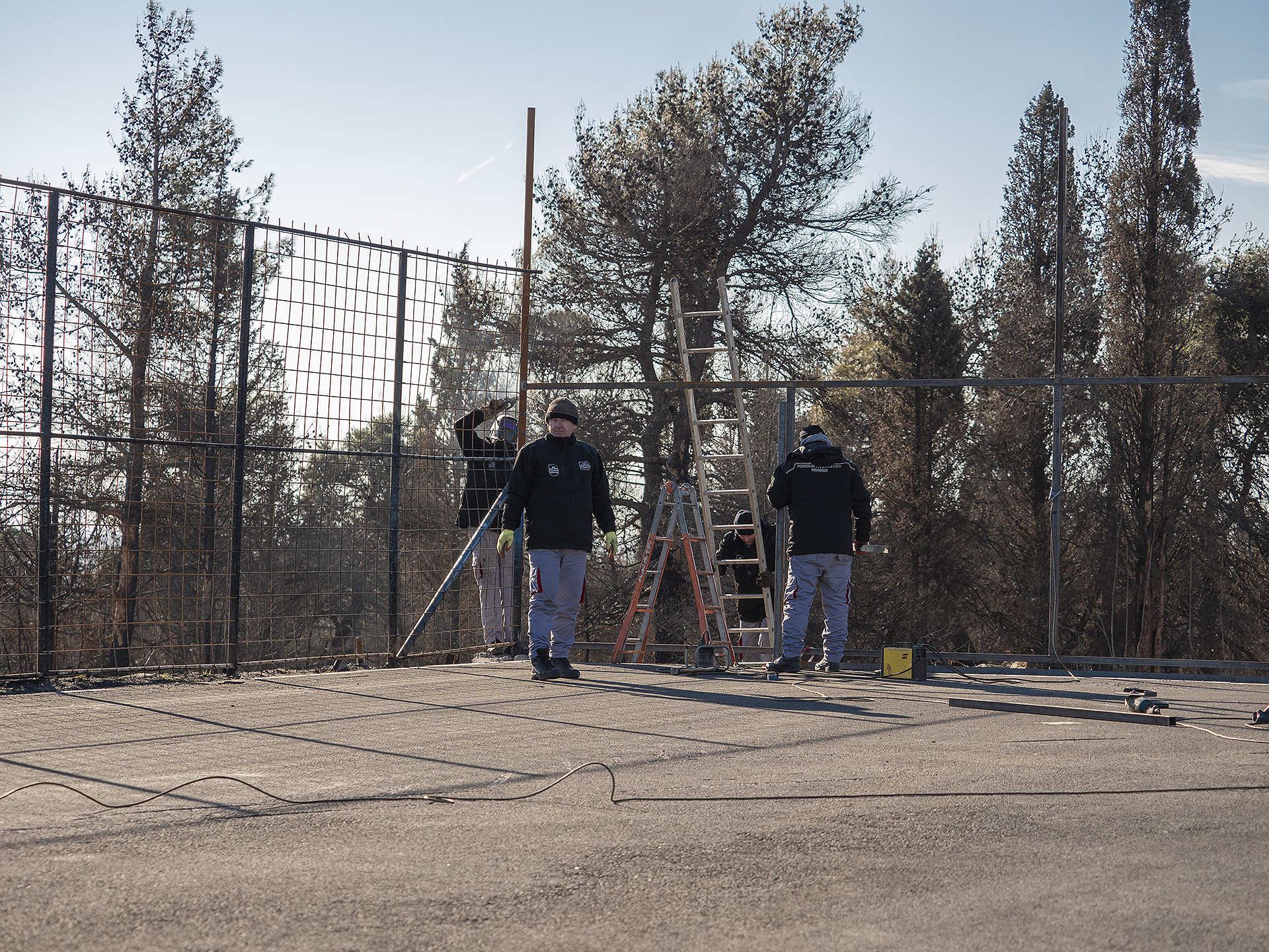 Počeli radovi na sanaciji sportskog poligona na Gorici